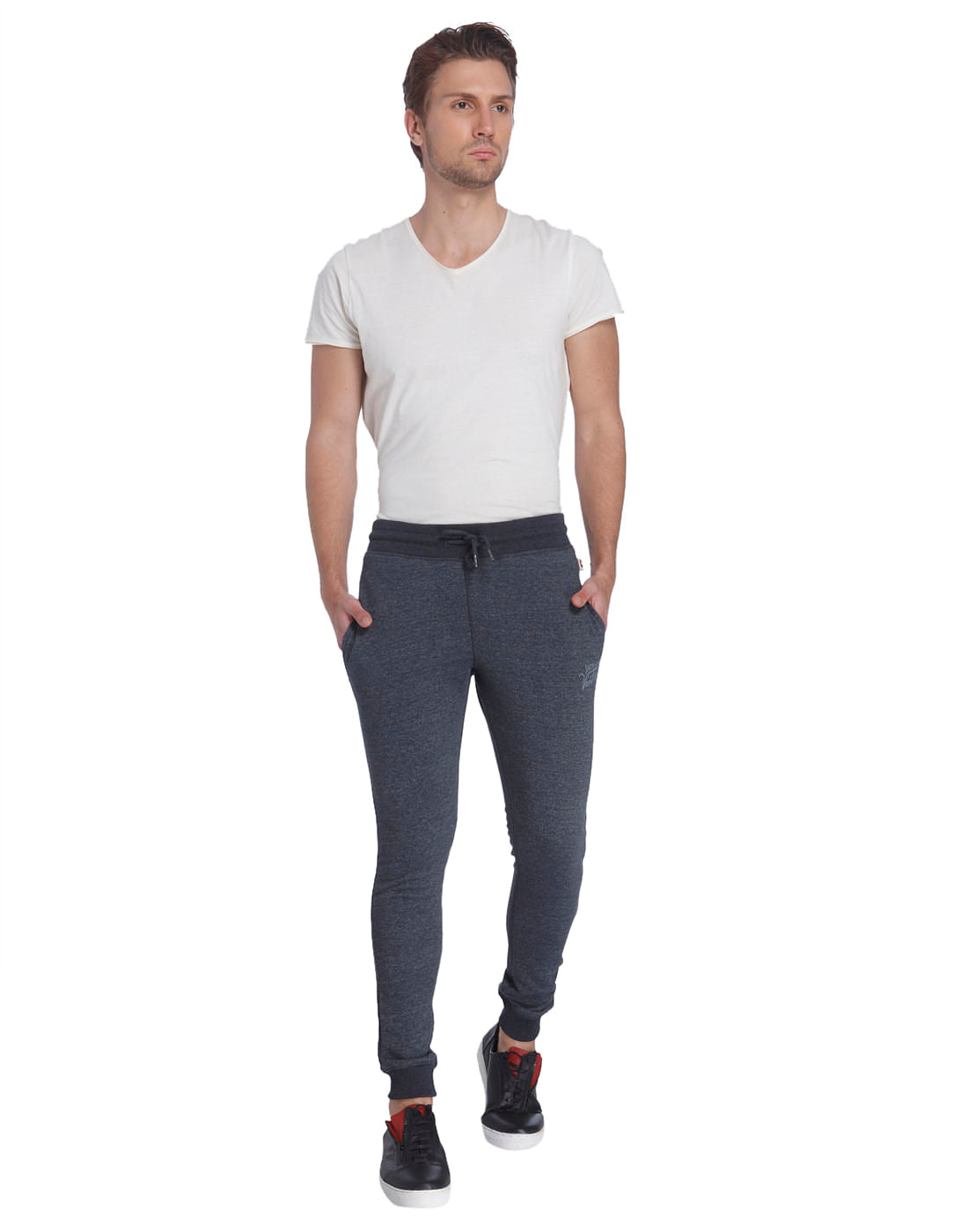 Casual Solid Sweat Pant