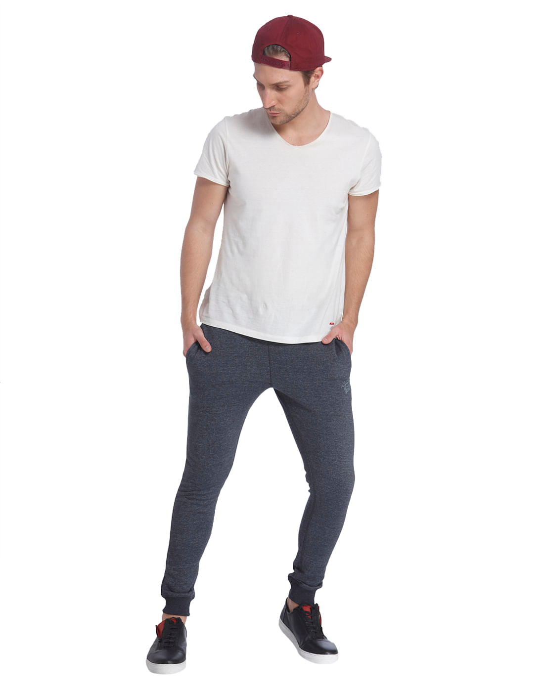 Casual Solid Sweat Pant