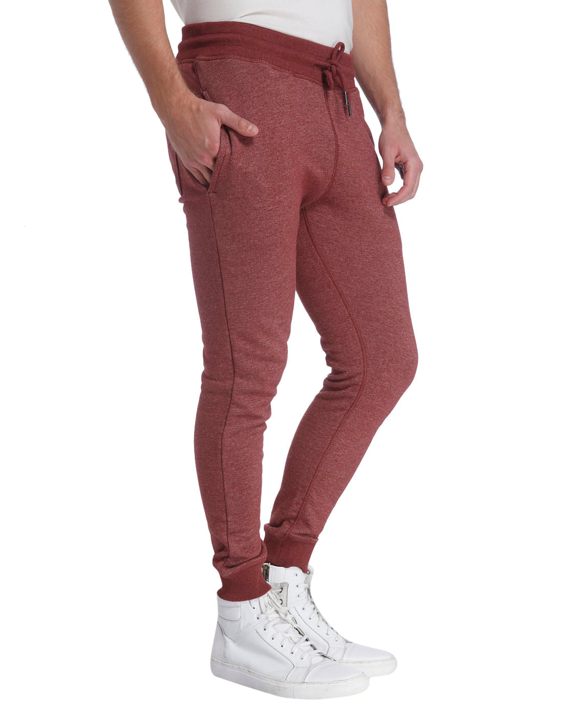 Casual Solid Sweat Pant