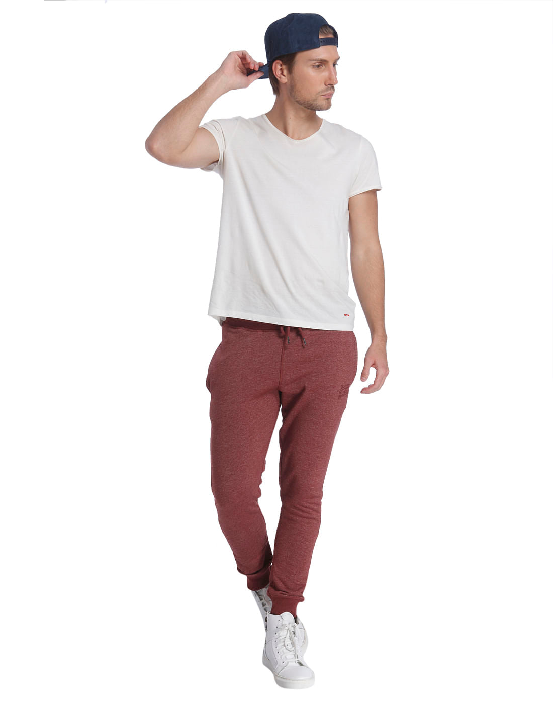 Casual Solid Sweat Pant