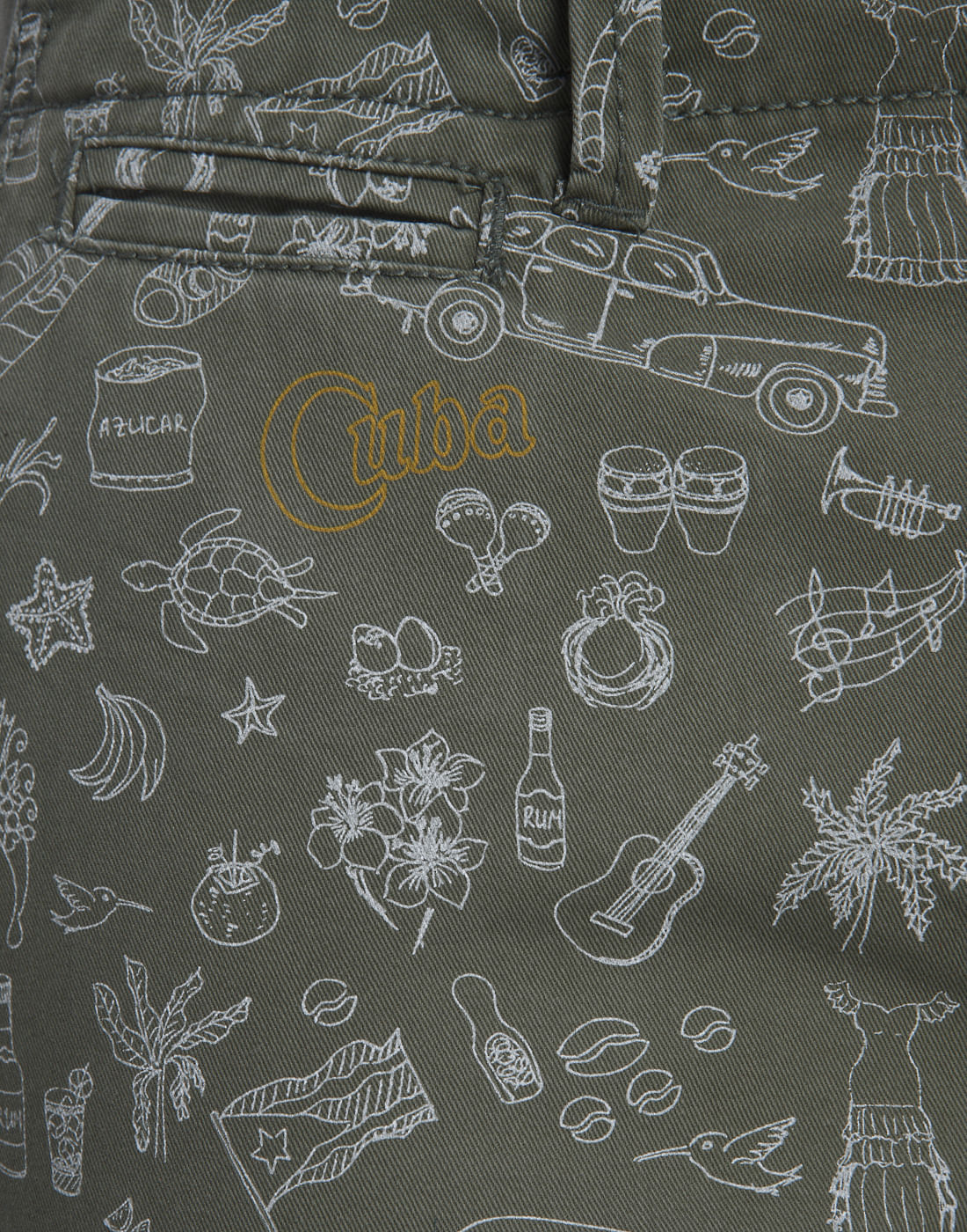 Printed Casual Shorts