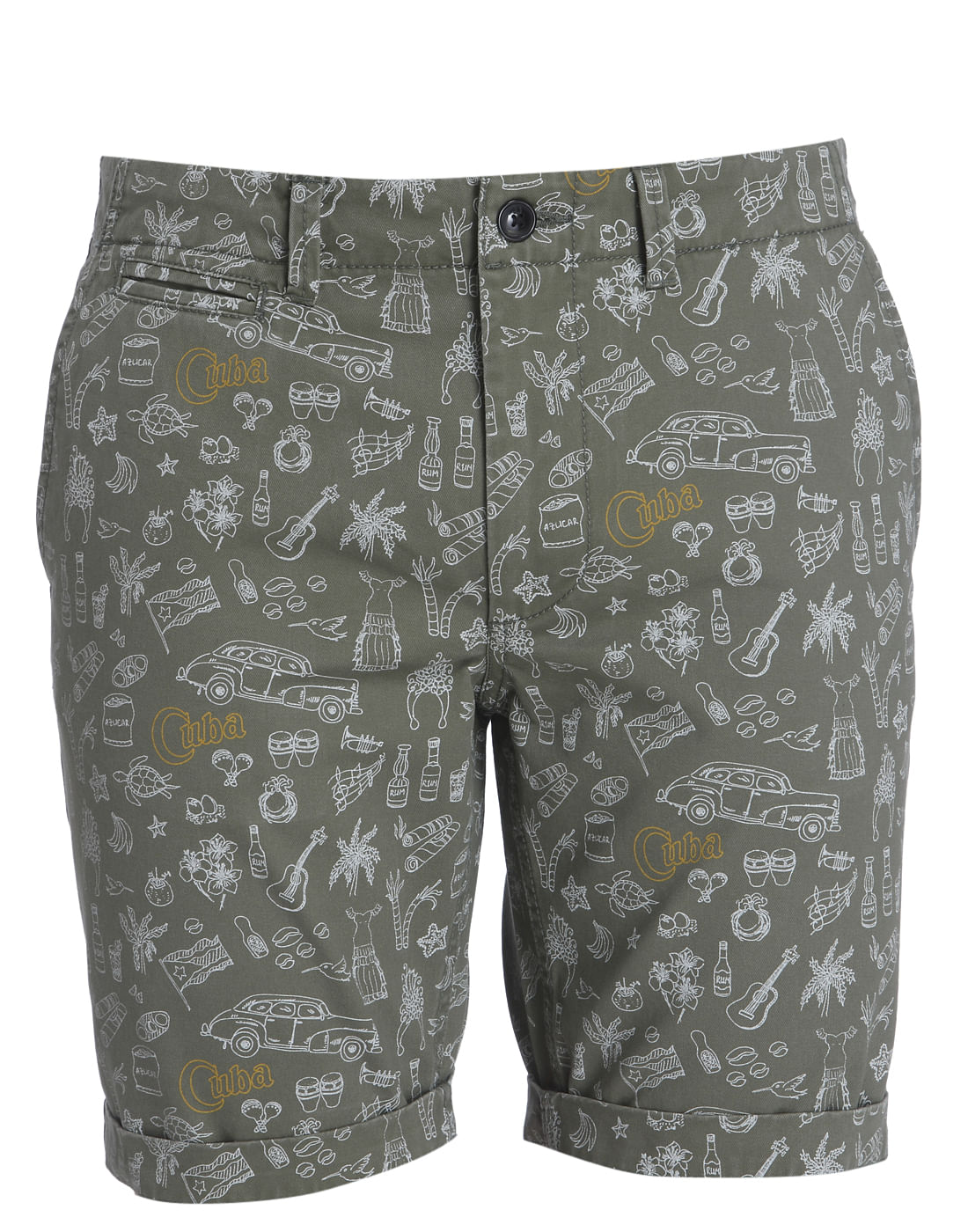 Printed Casual Shorts
