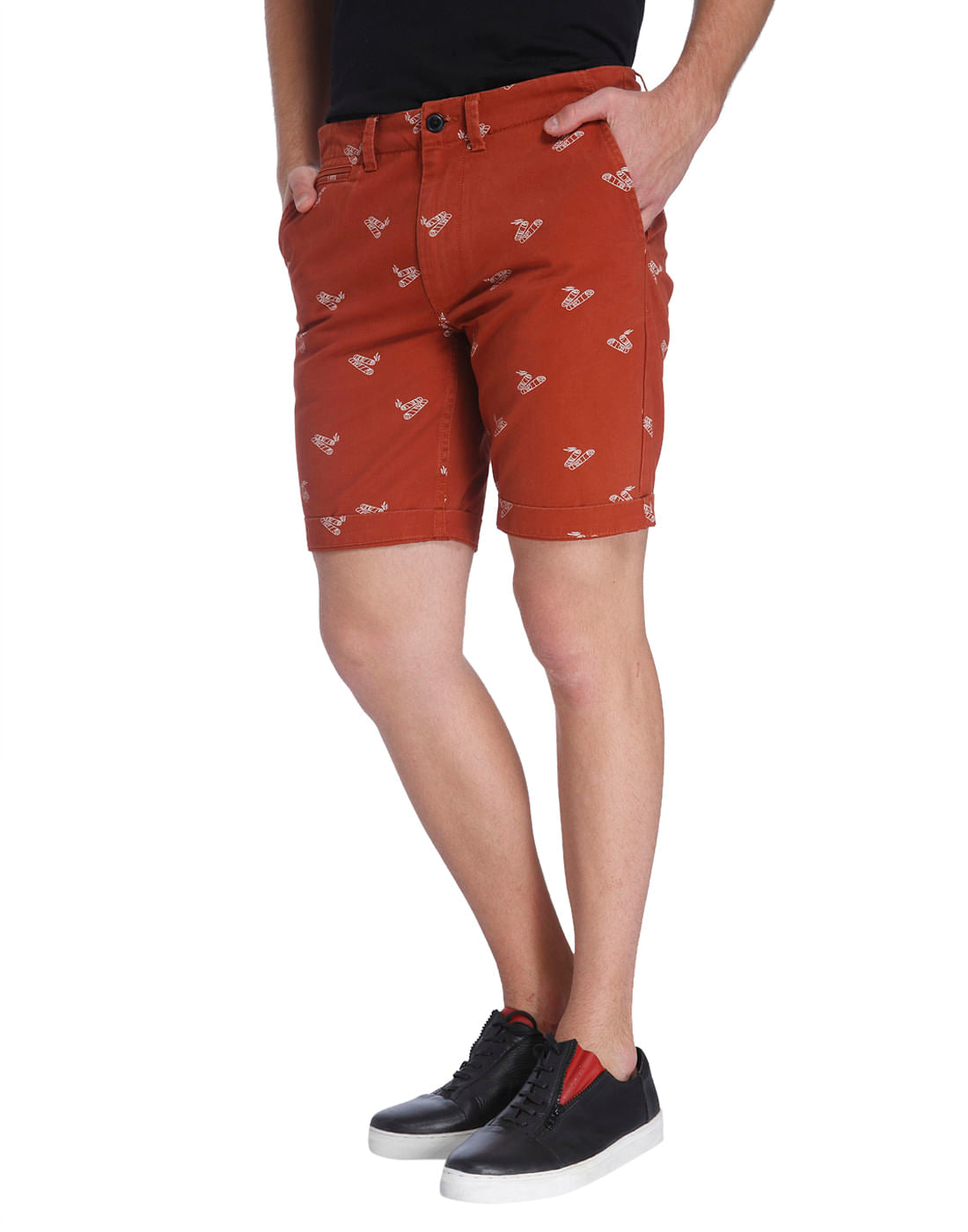 Printed Casual Shorts