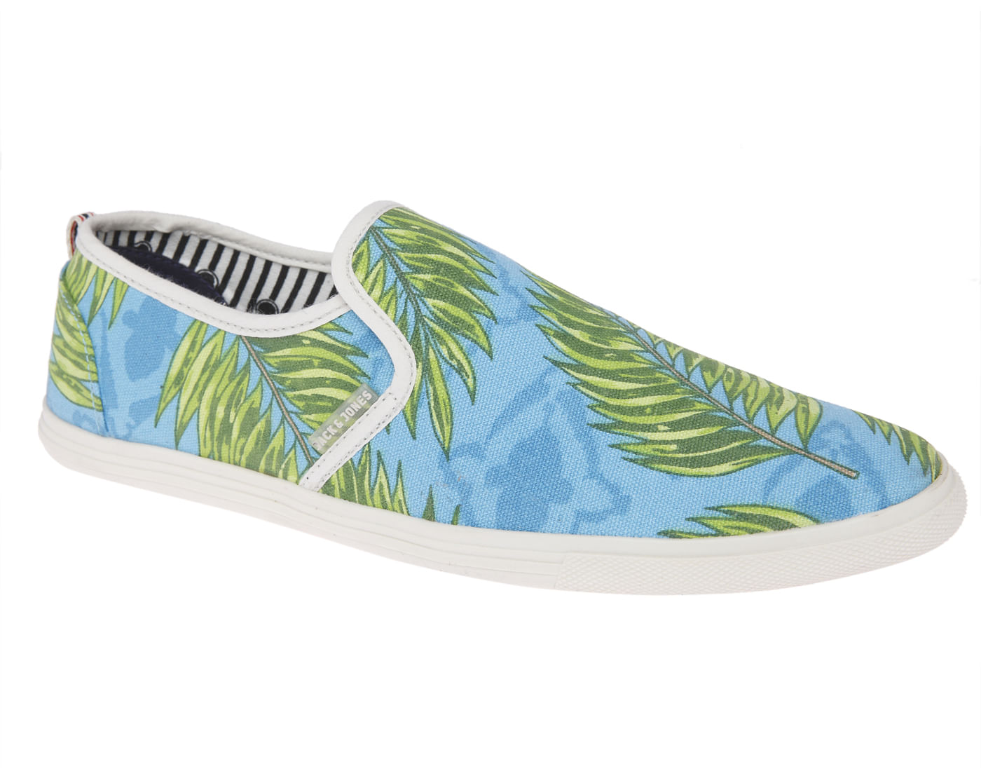 Blue Smart Casual Slip-On Shoes