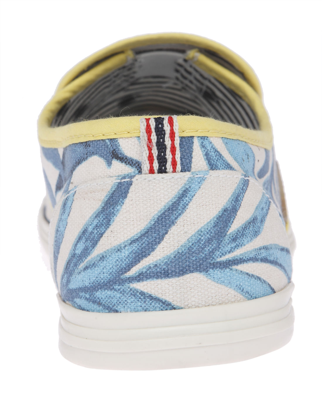 Floral Print Slip On Shoes