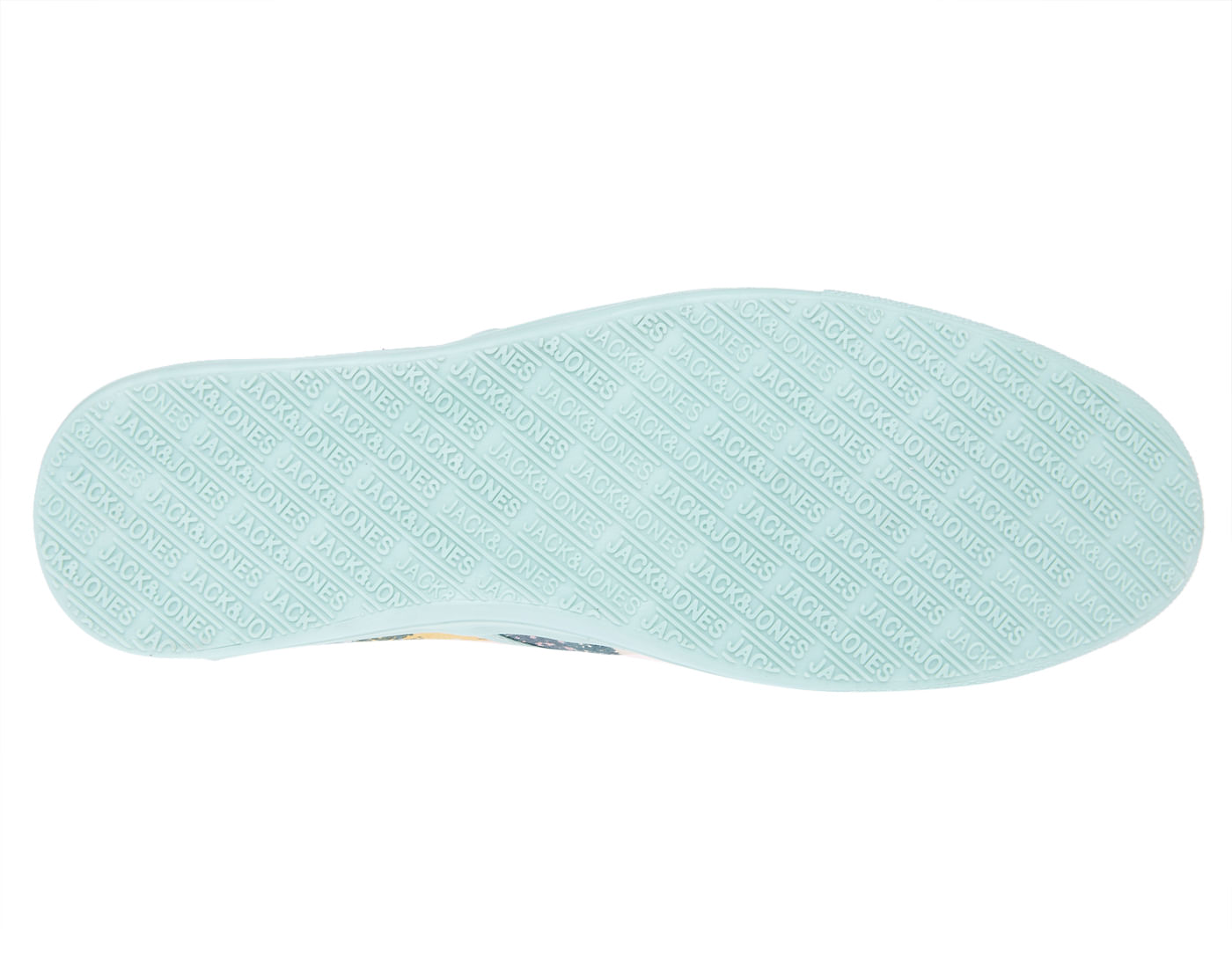 Jack And Jones Hawaiian Print Blue Slip On Shoes