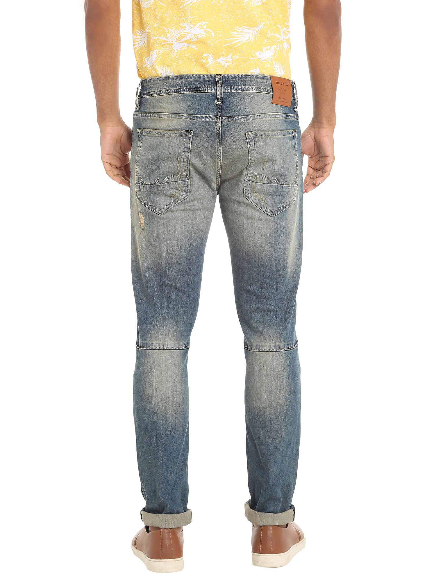 Blue Distressed Jeans
