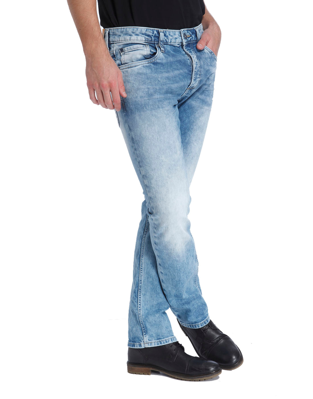Light Blue Slim Fit Jeans