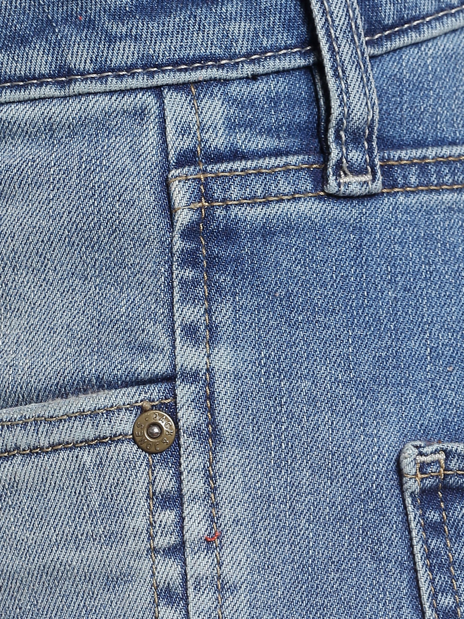 Blue Low Rise Slim Fit Jeans