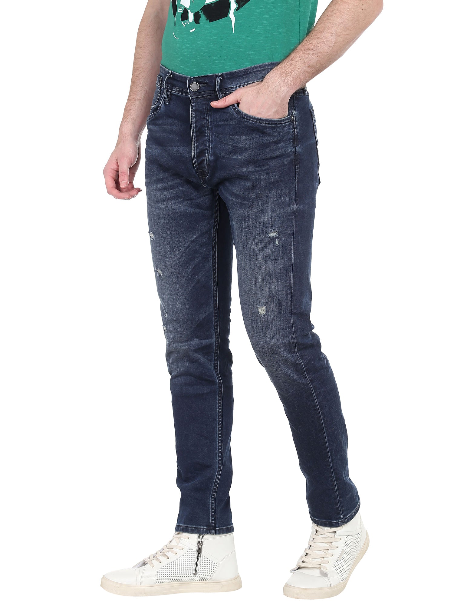 Dark Blue Anti Fit Jeans