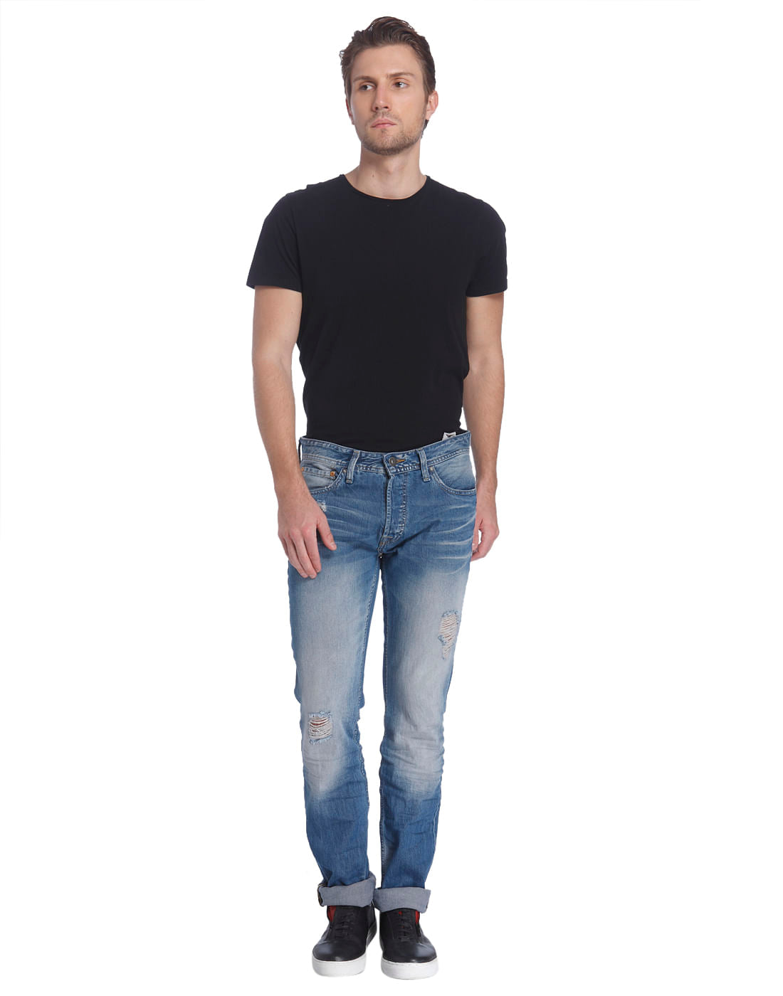 Casual Washed Jeans