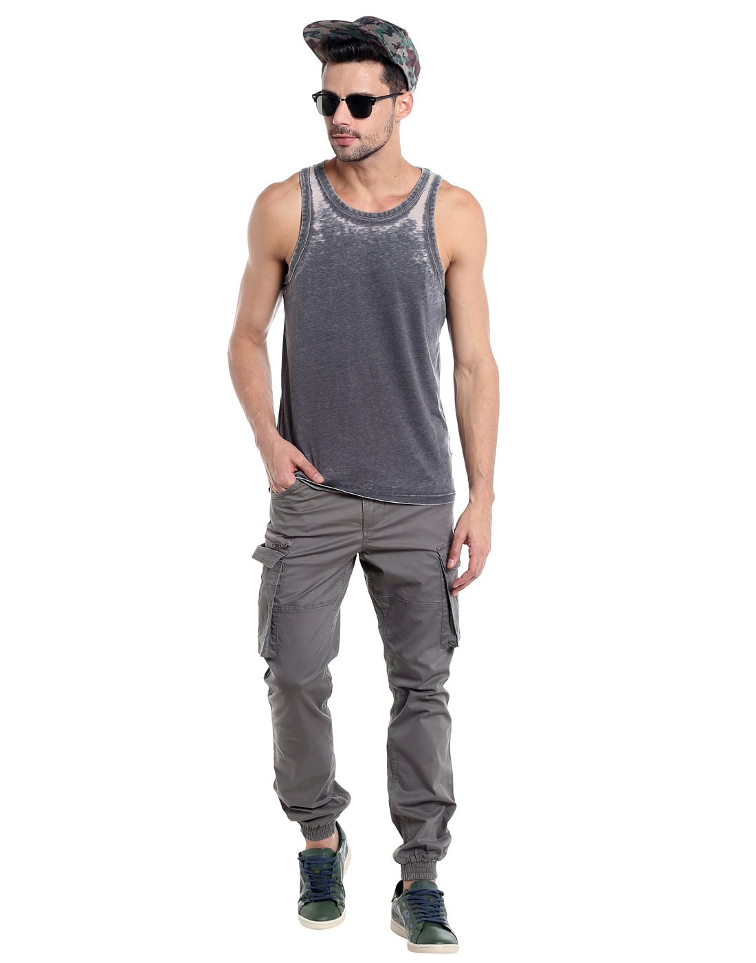 Dark Grey Tank Top