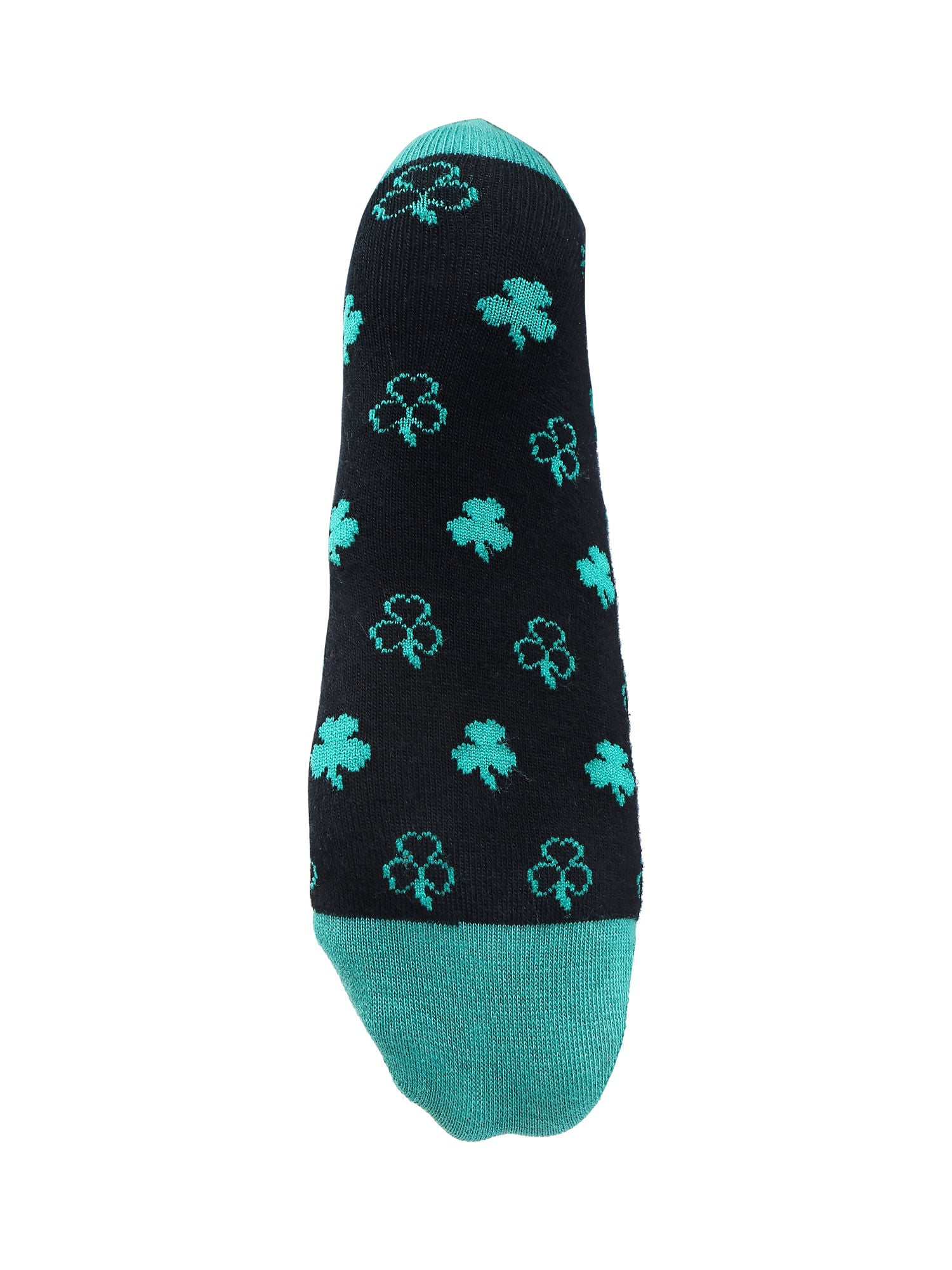 Boston Celtics Sporty Black And Green Printed Socks Nba