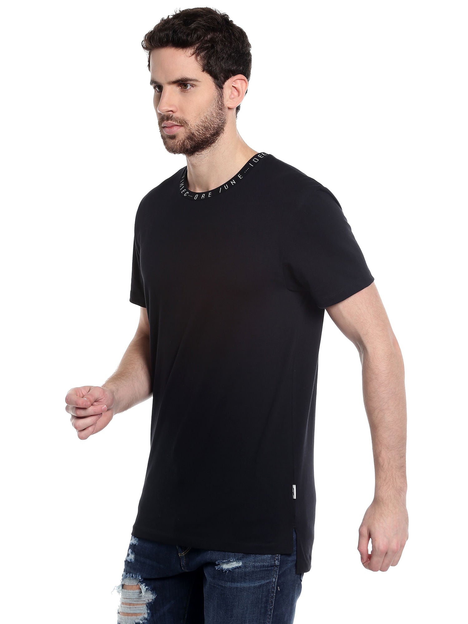 Black Crew Neck T-Shirt