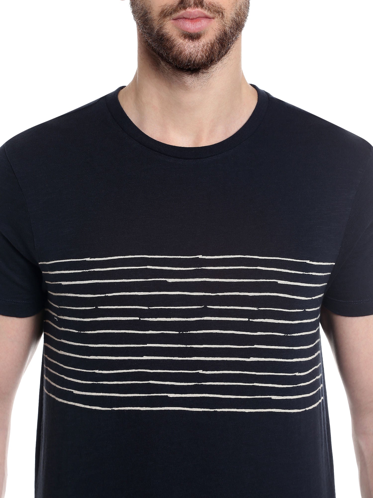 Black Striped T-Shirt