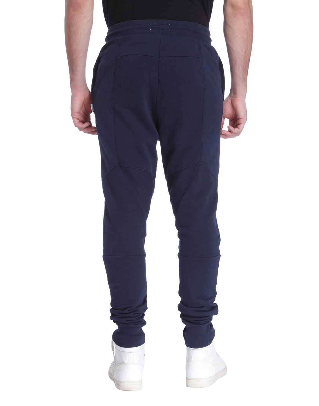 Dark Blue Biker Sweatpants
