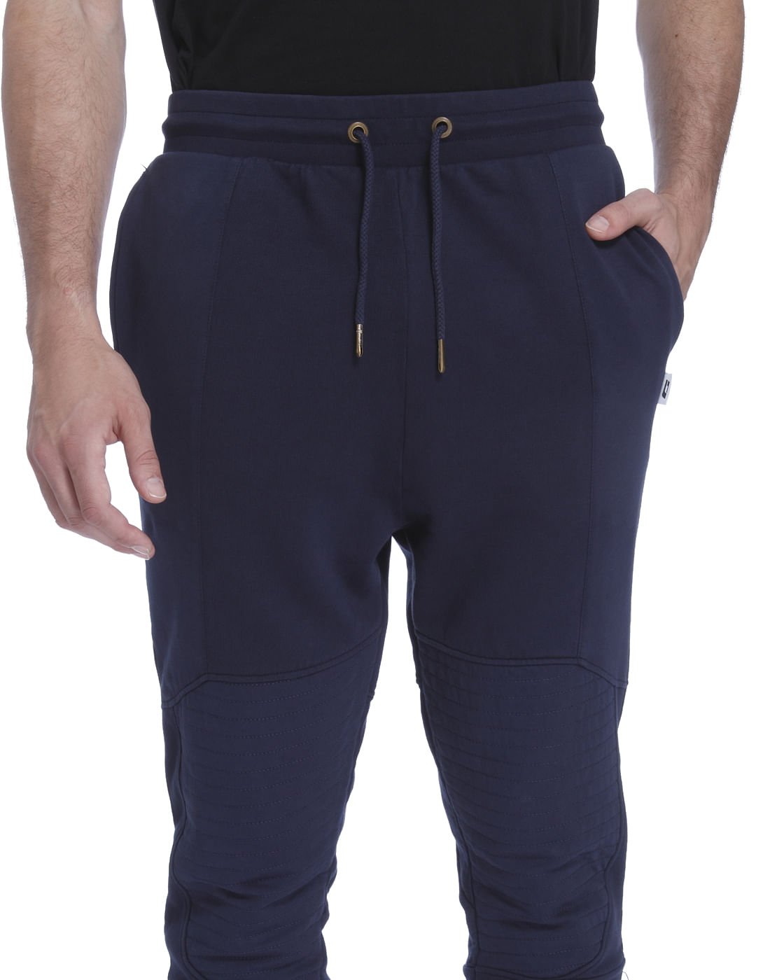 Dark Blue Biker Sweatpants
