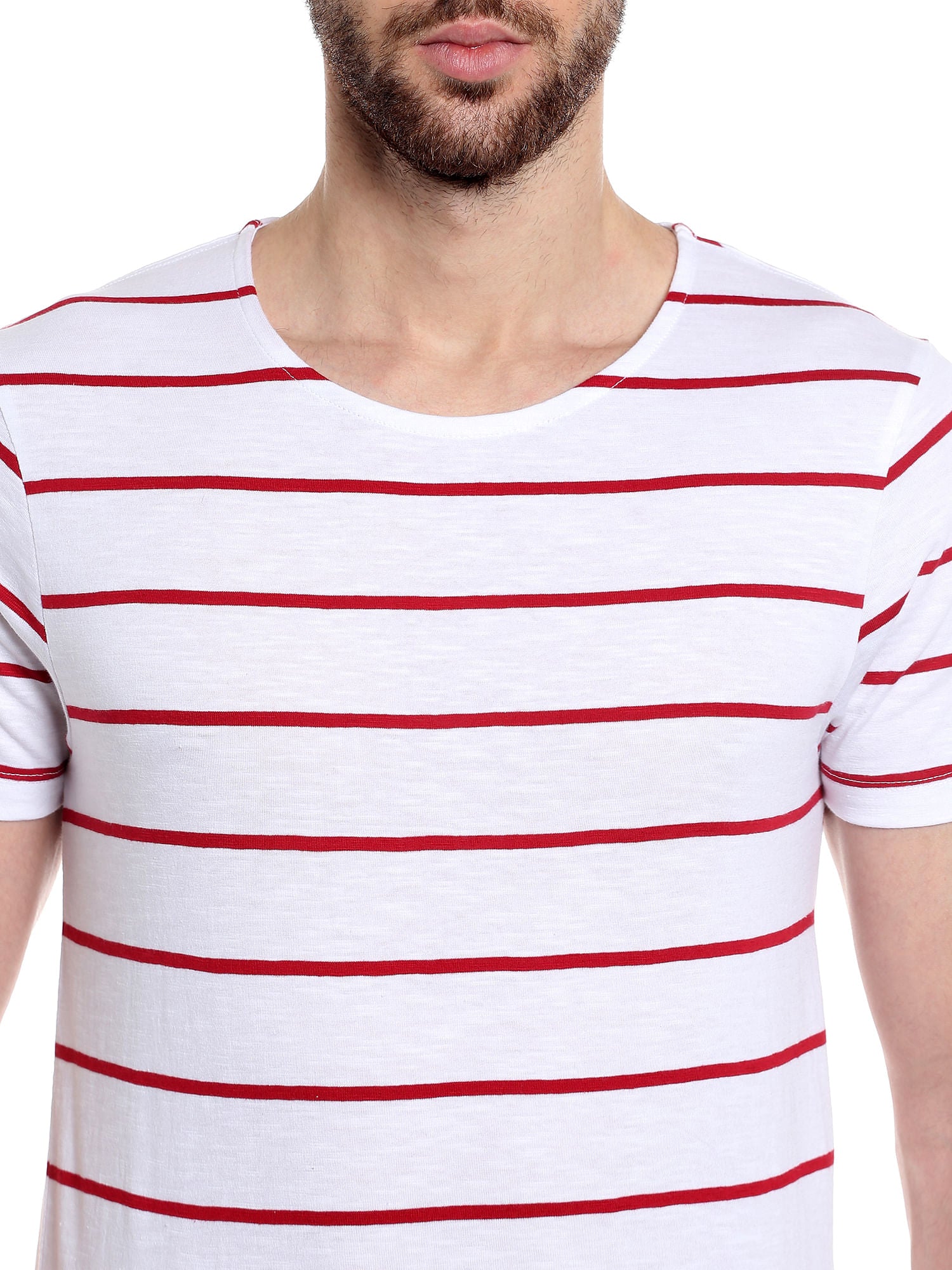 White Striped T-Shirt