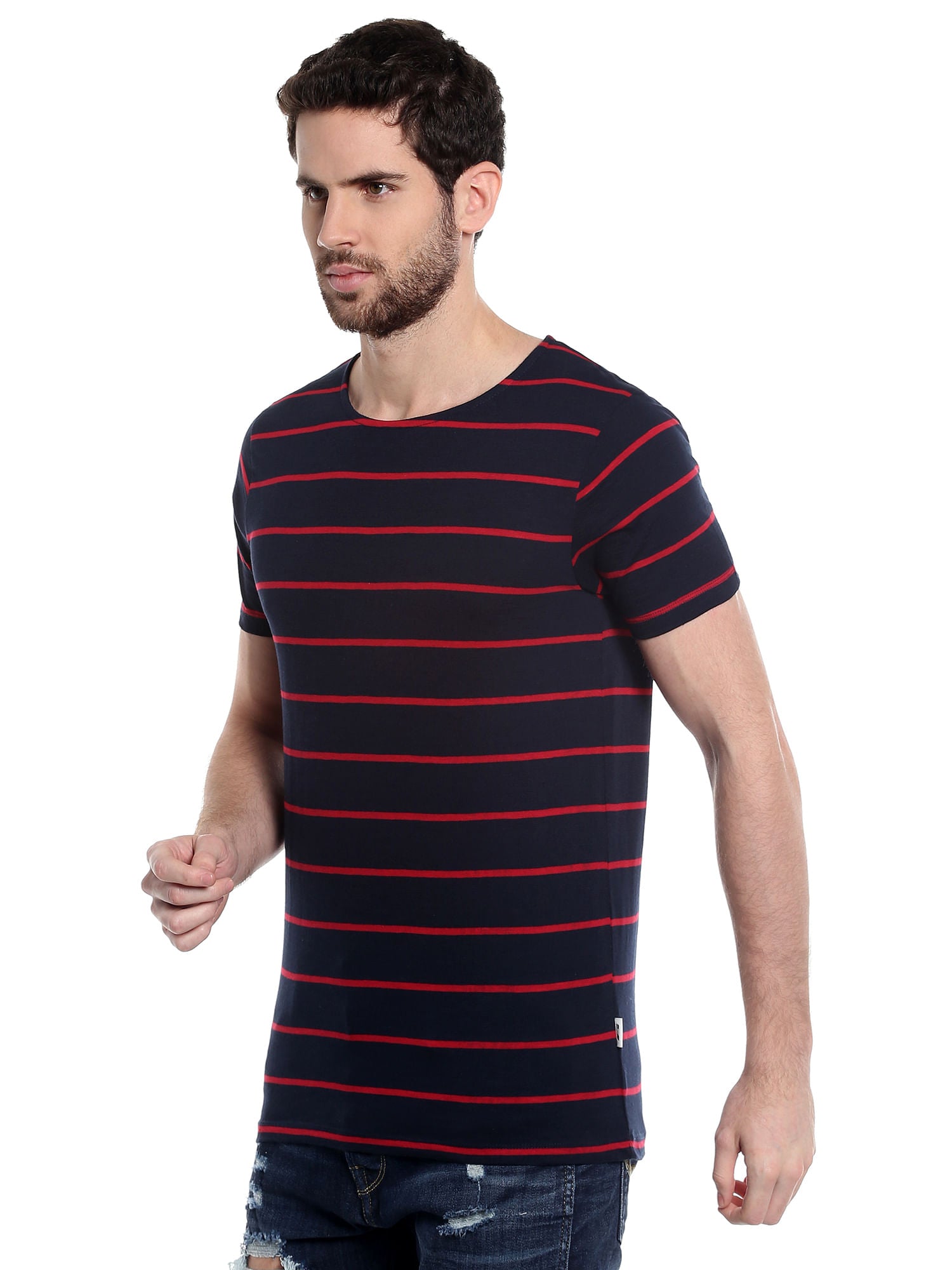 Black Striped T-Shirt