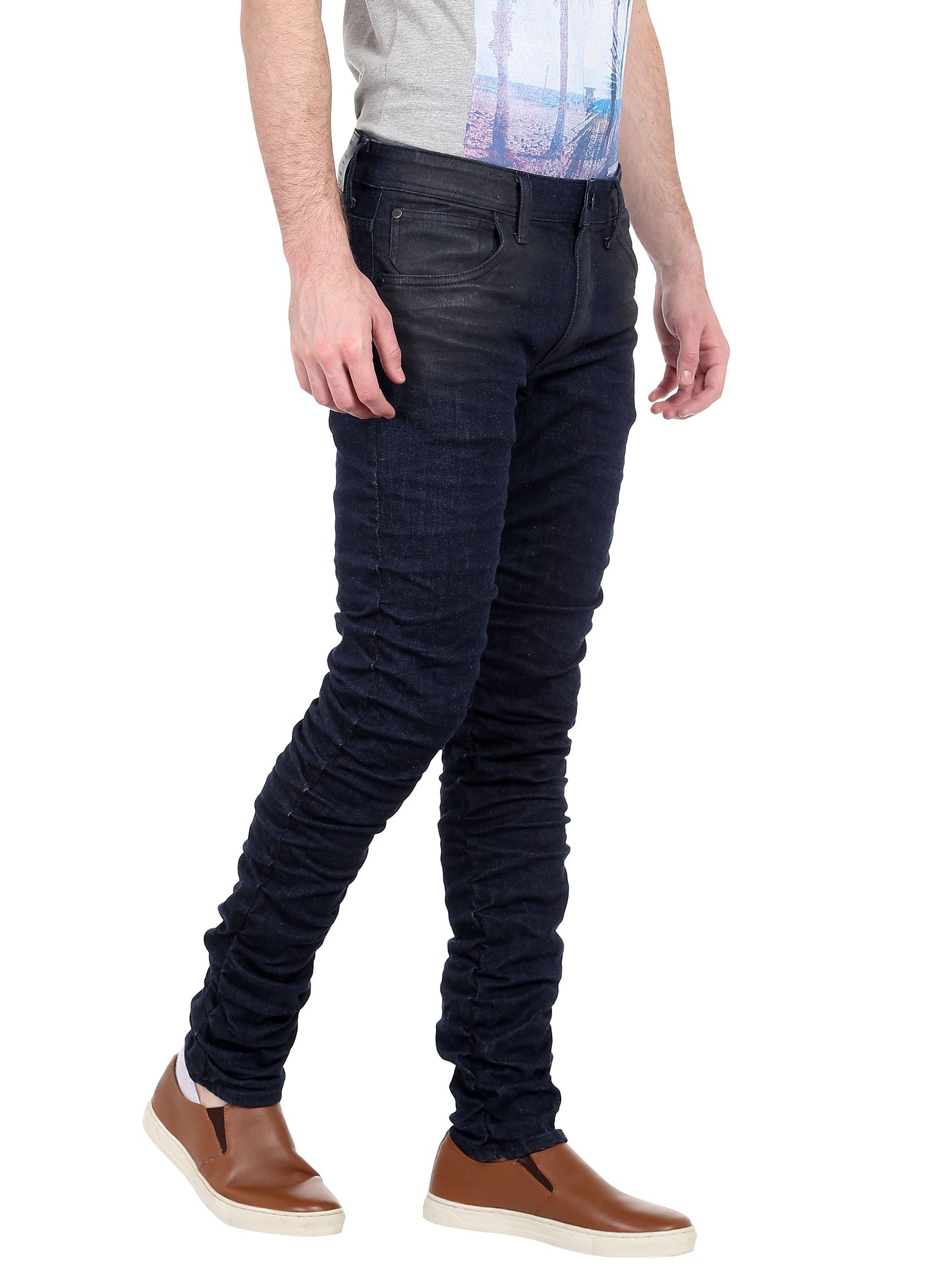 Dark Blue Slim Fit Jeans