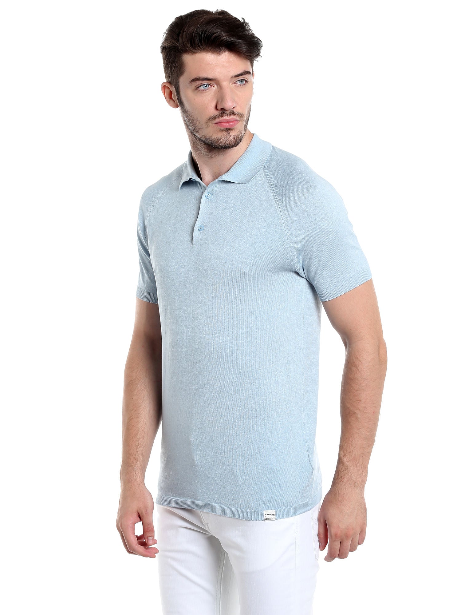Light Blue Polo T-Shirt
