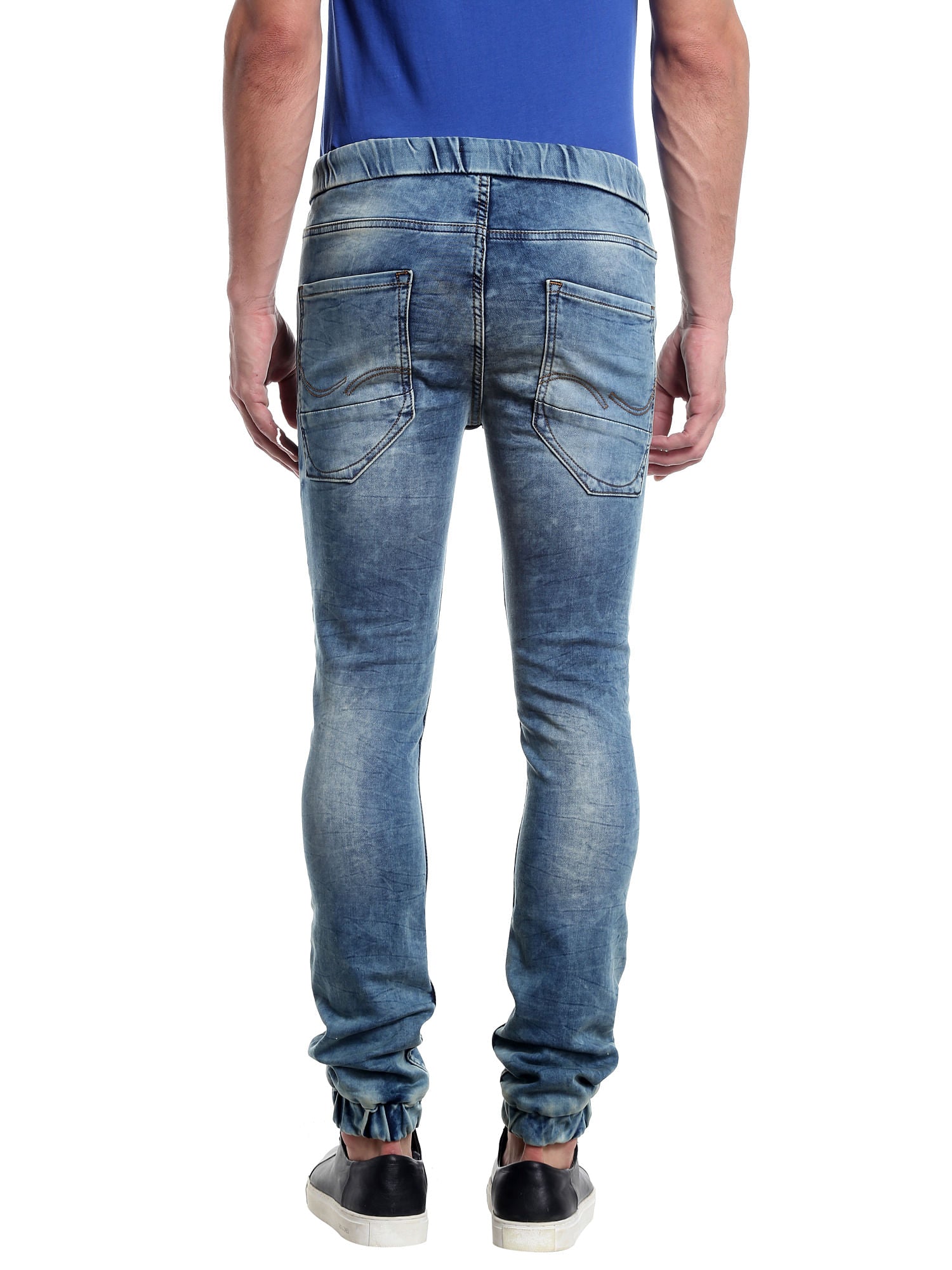 Blue Denim Joggers