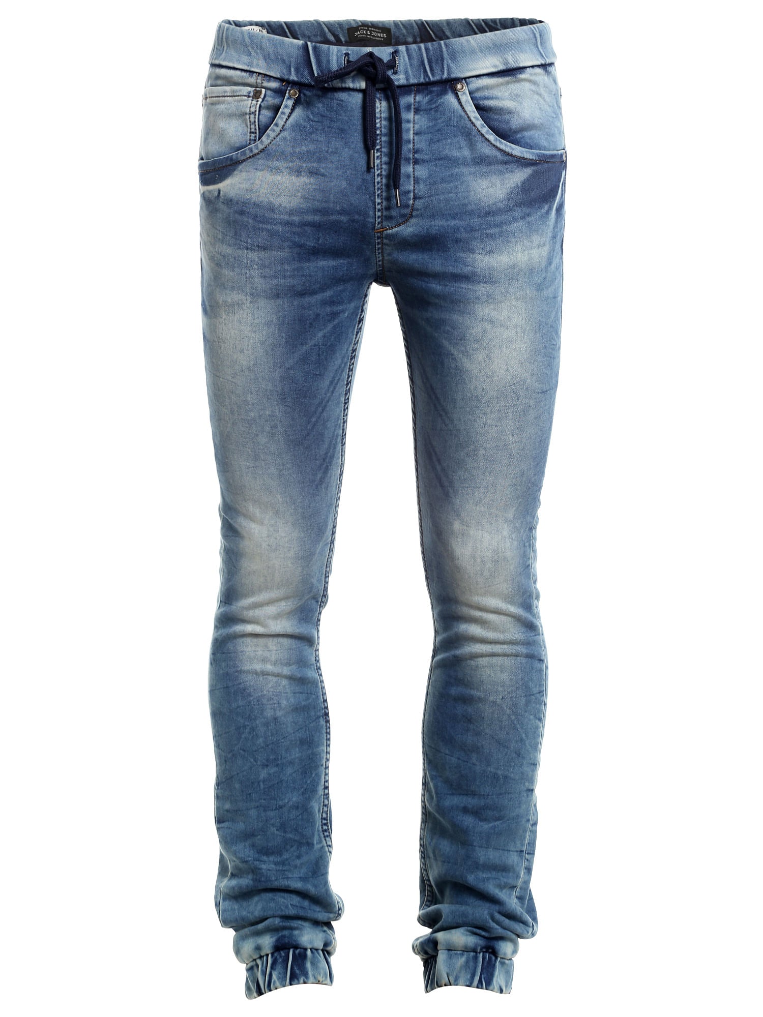 Blue Denim Joggers