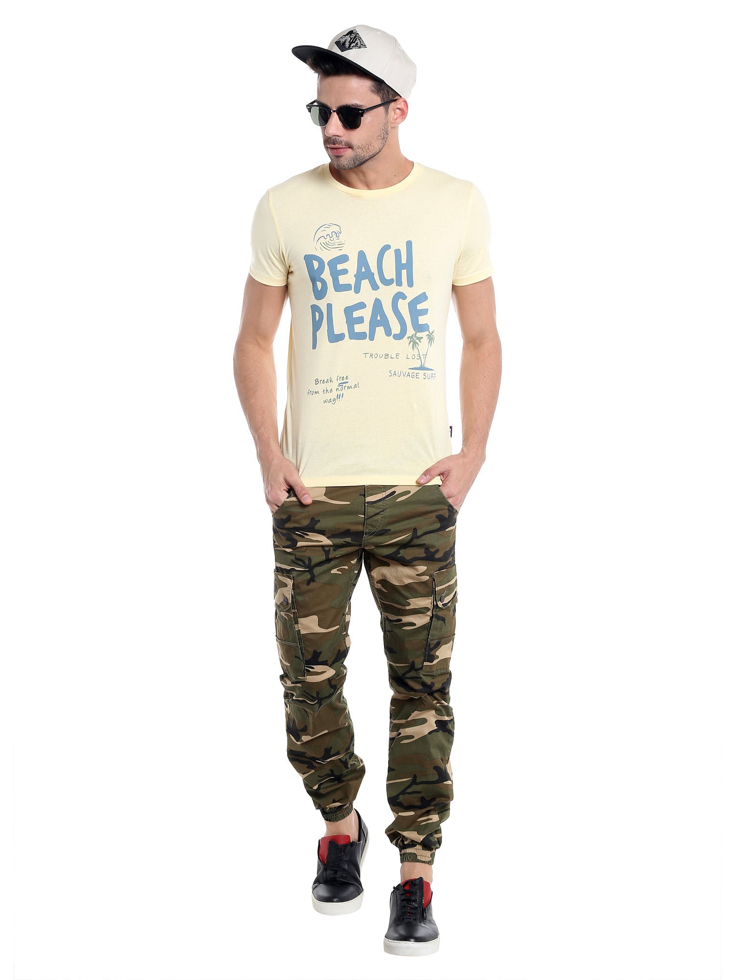 Camo Green Joggers