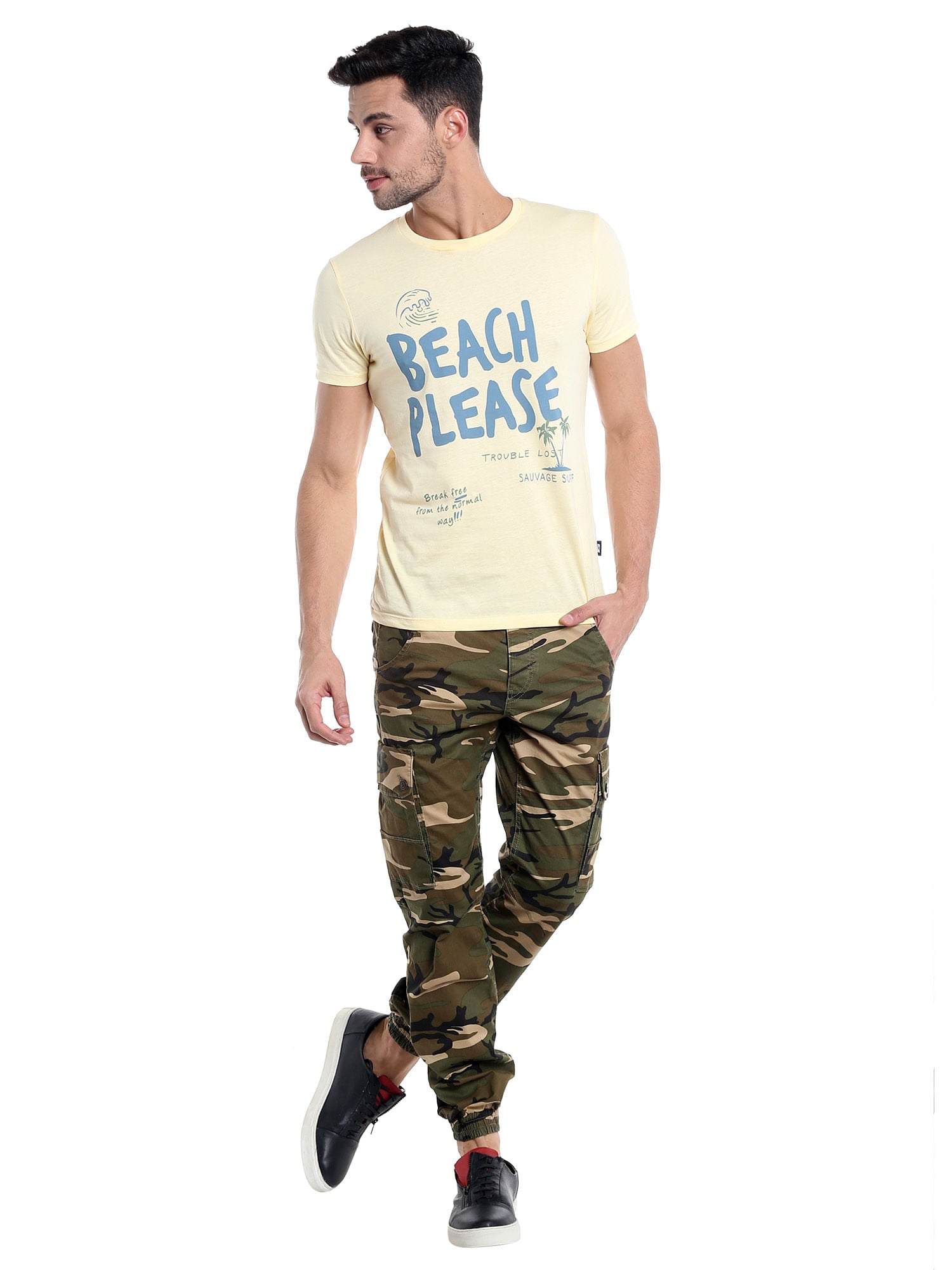 Camo Green Joggers