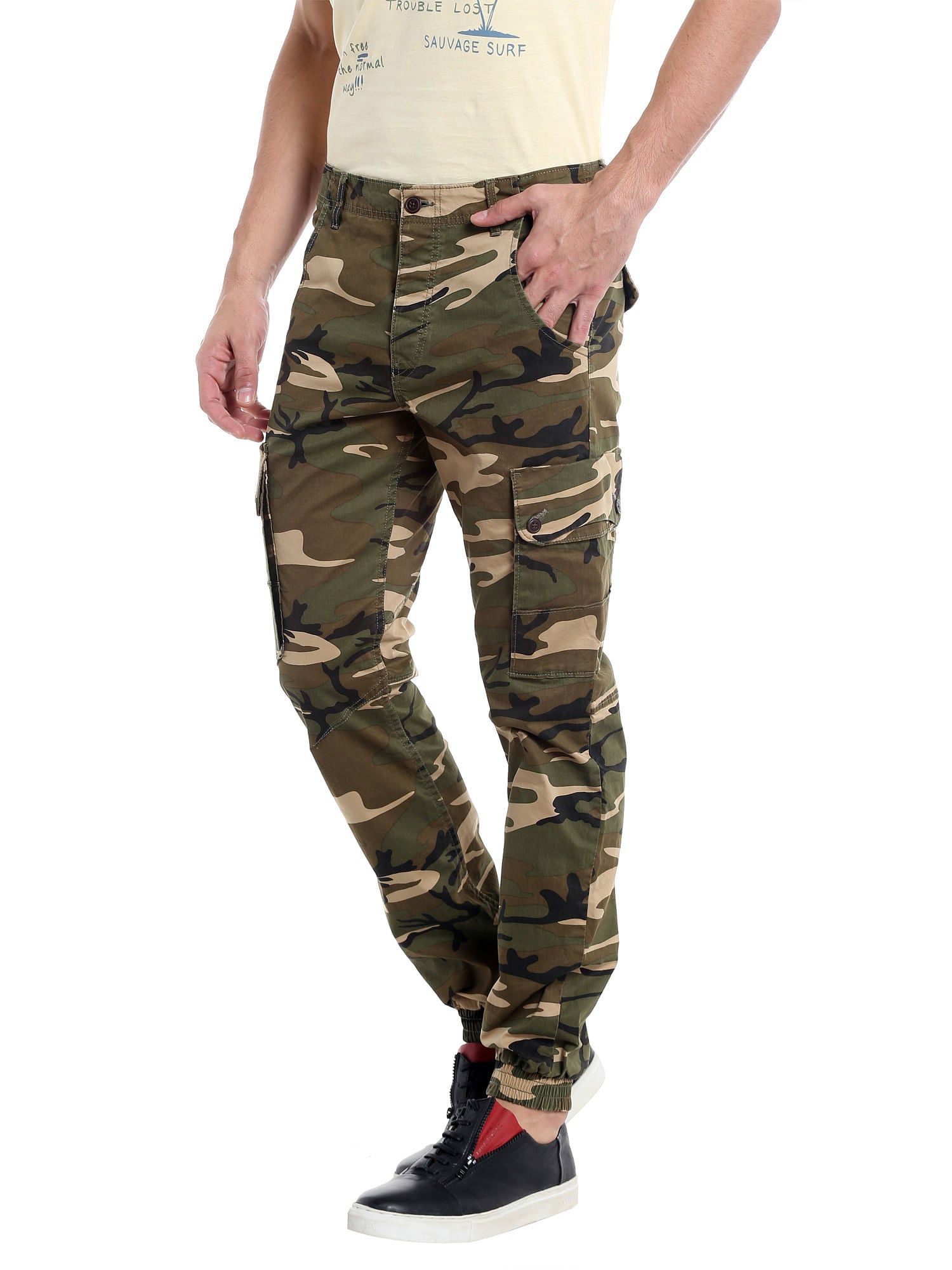 Camo Green Joggers