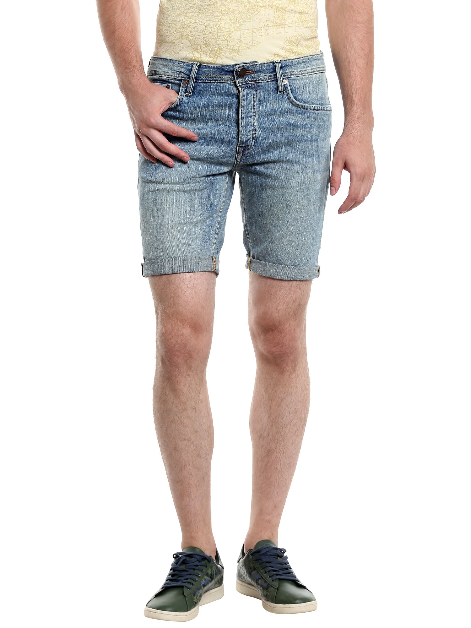 Blue Denim Shorts