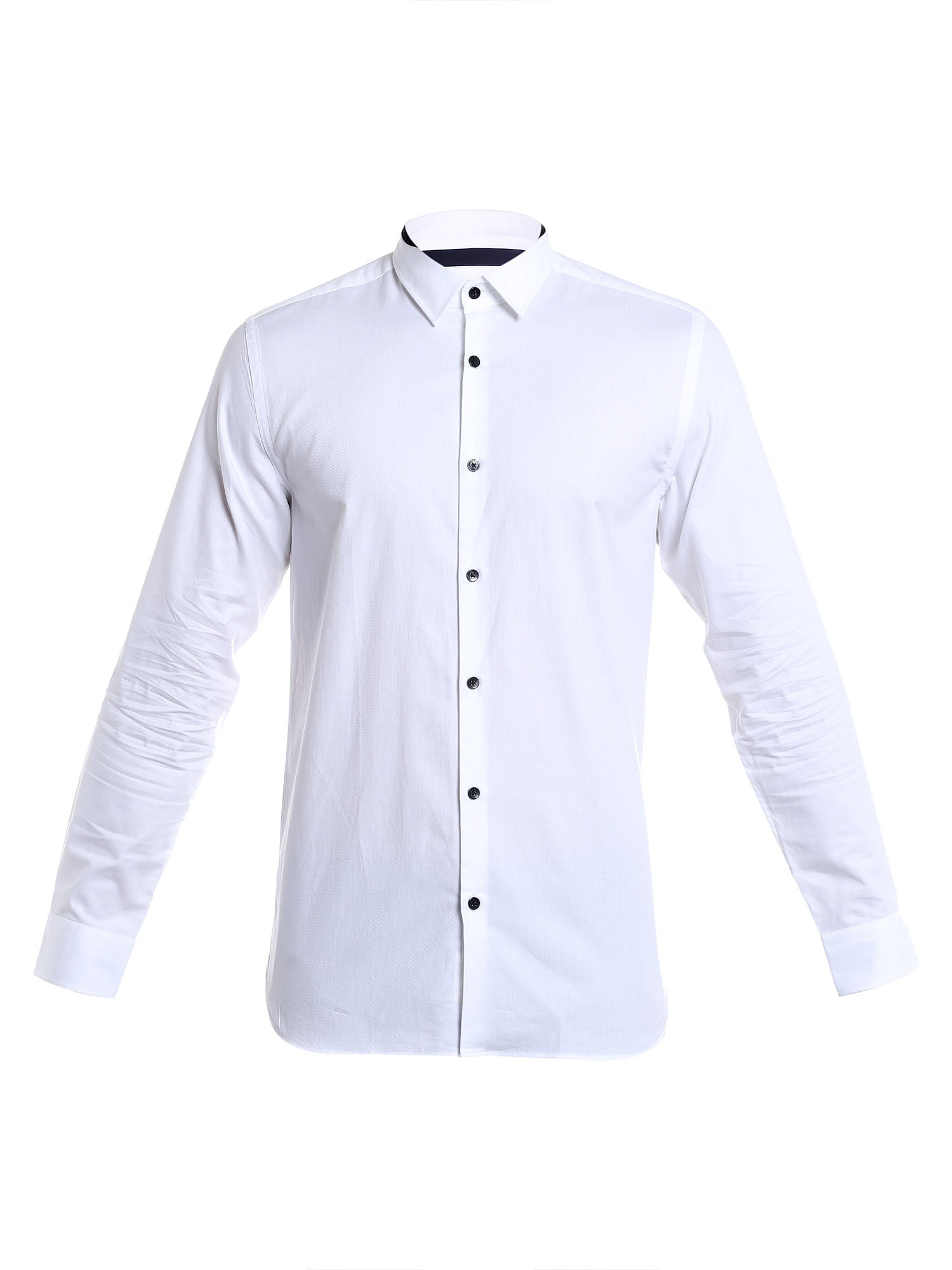 White Slim Fit Shirt