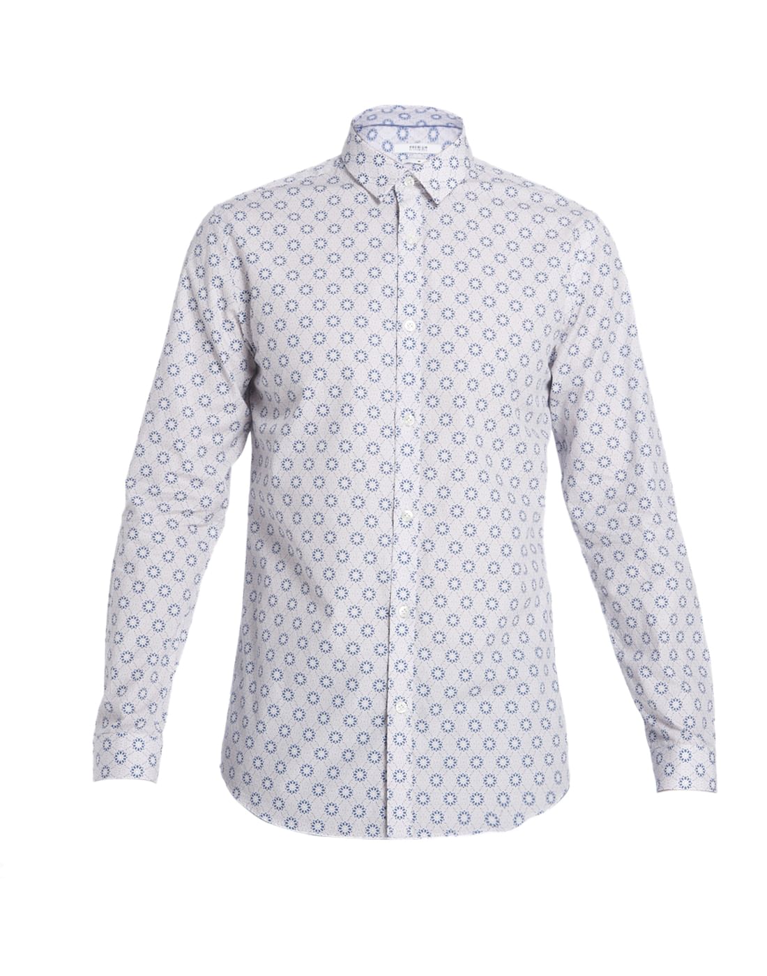 Jack Jones Purple Printed Slim Fit Shirt
