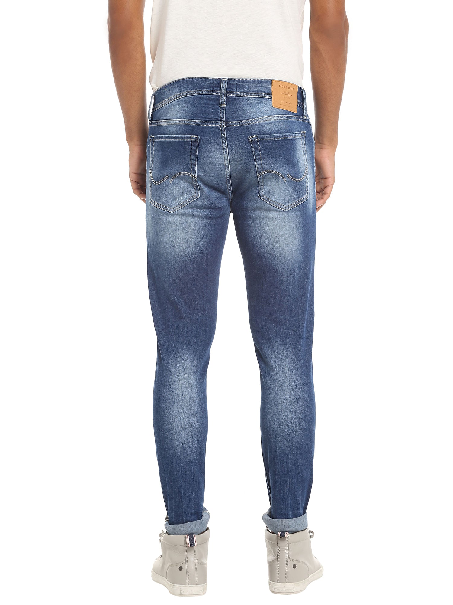 Low Rise Blue Slim Jeans