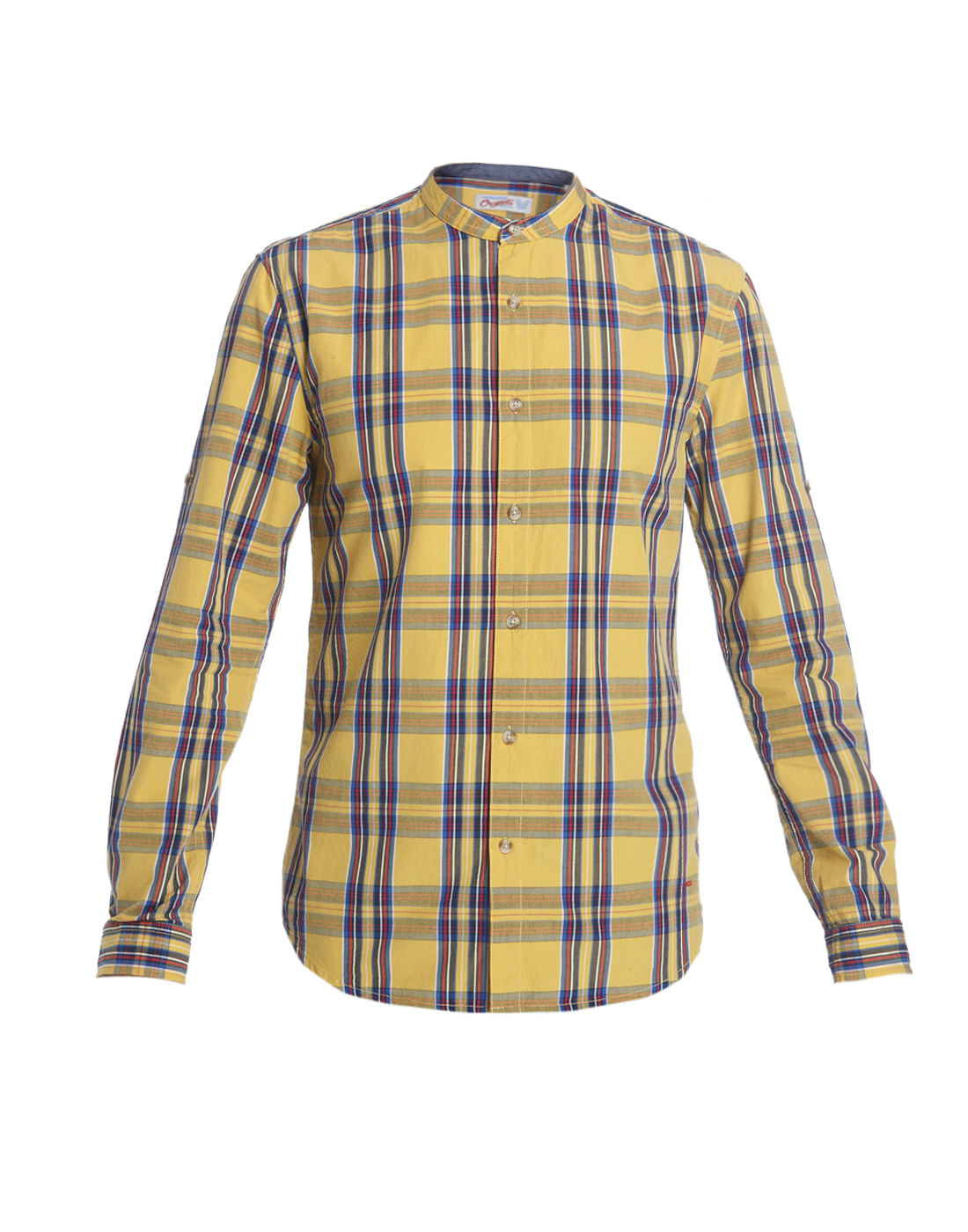 Red Check Slim Fit Shirt