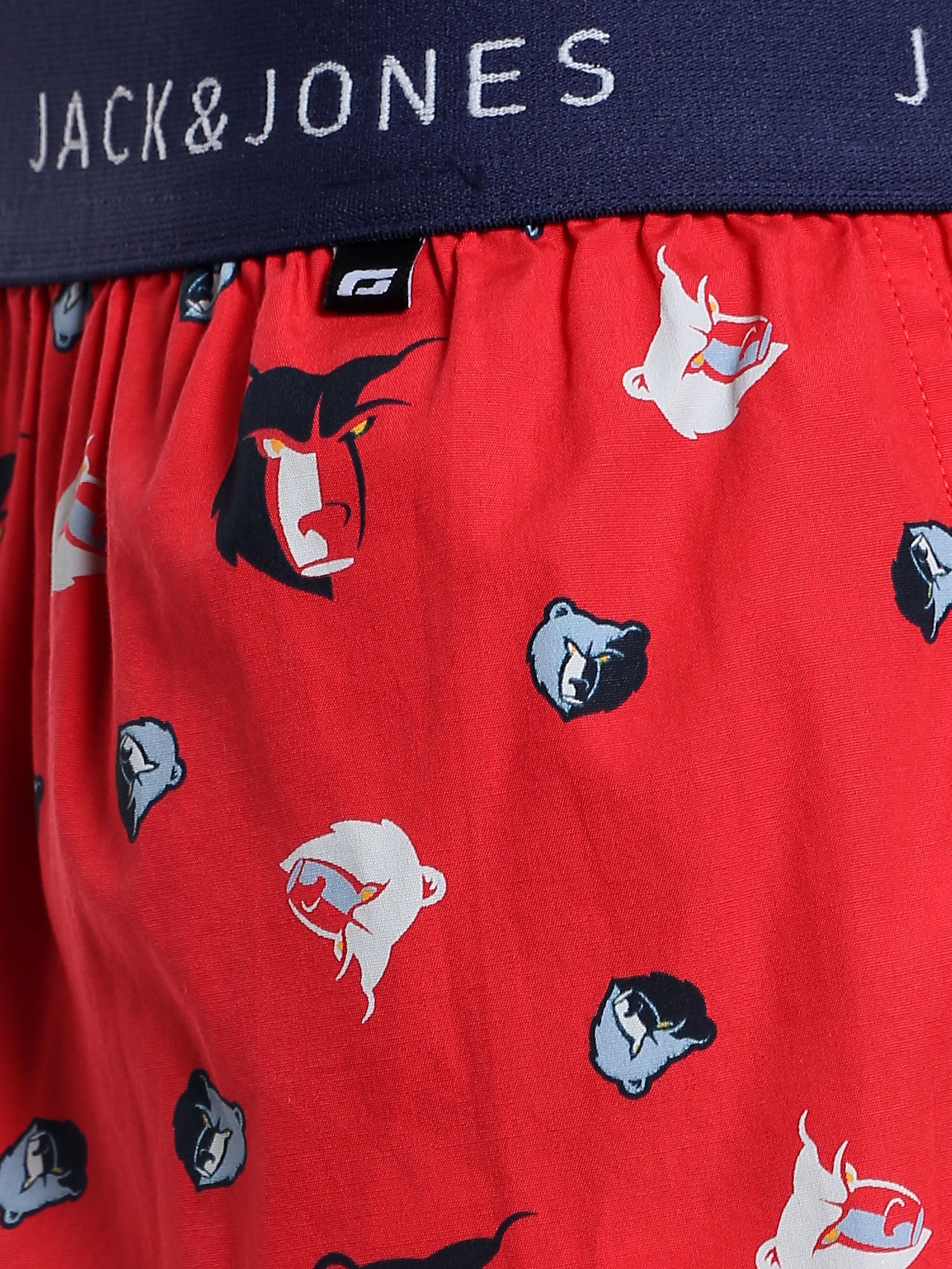 Memphis Grizzlies Printed Red Boxers Nba
