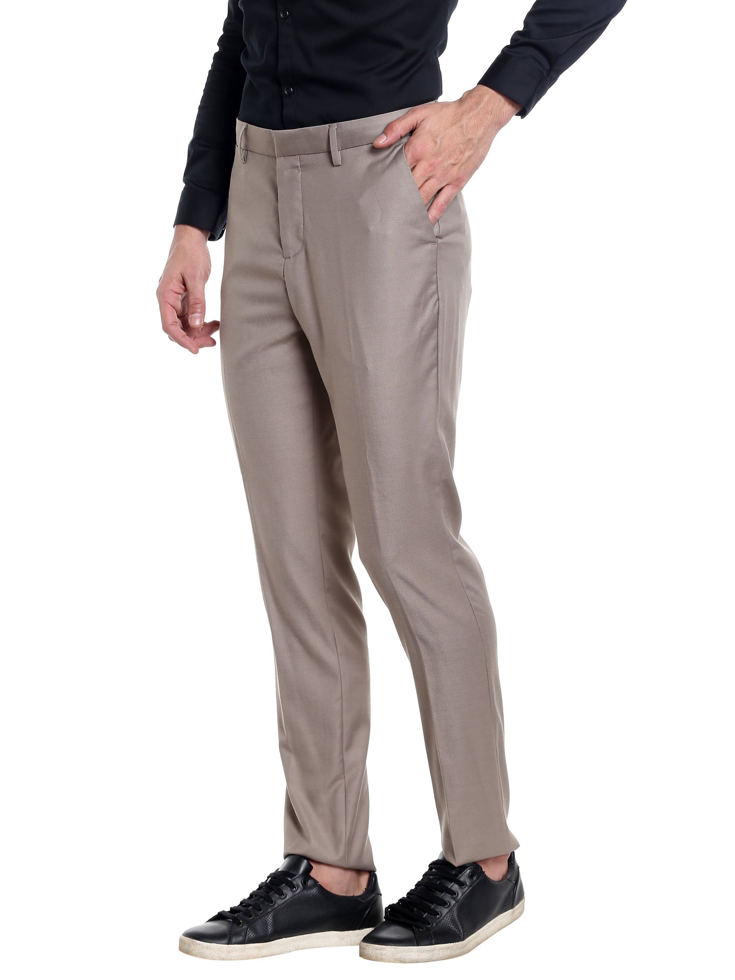 Beige Trousers