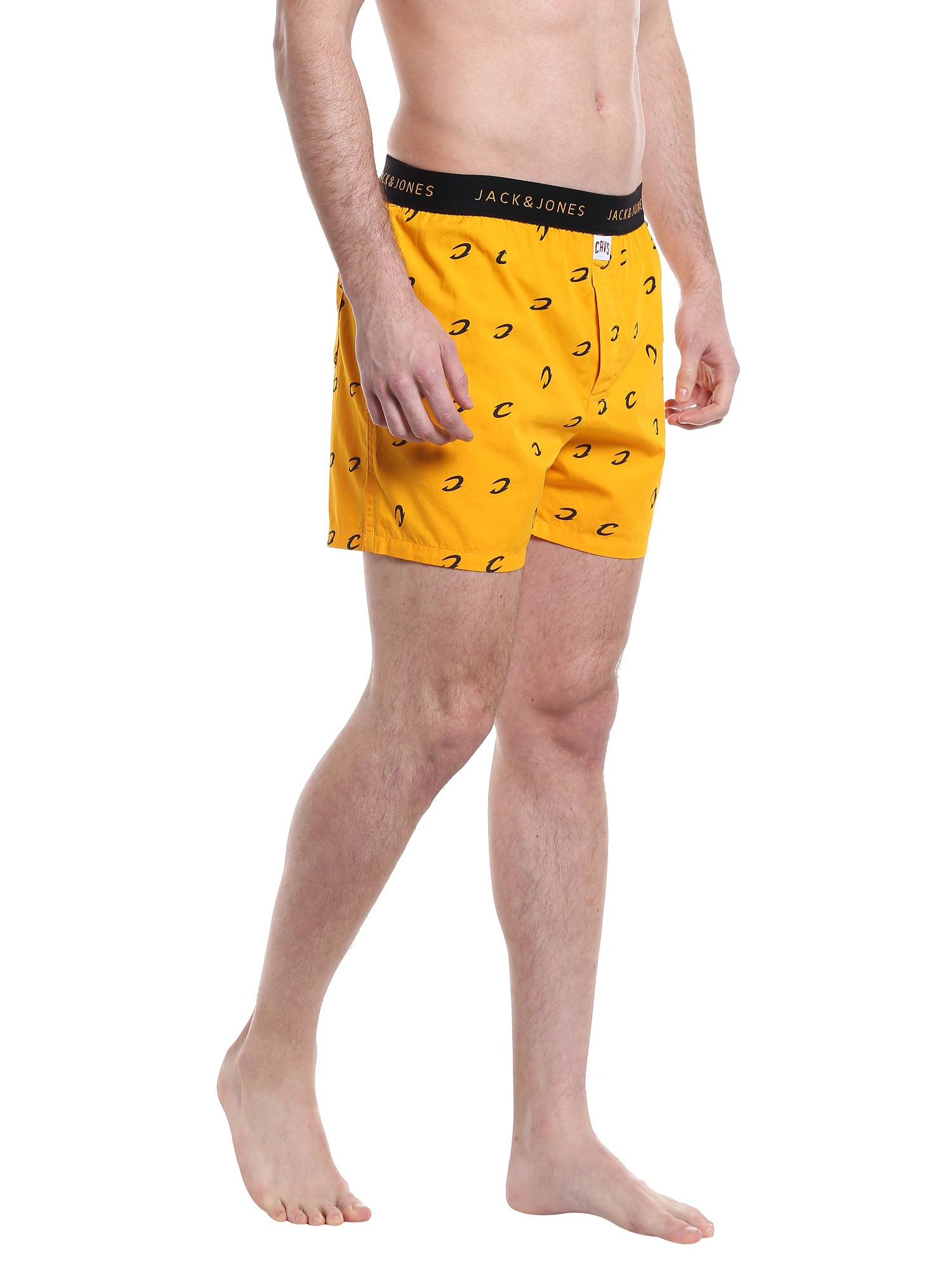 Cleveland Cavaliers Printed Yellow Boxers Nba