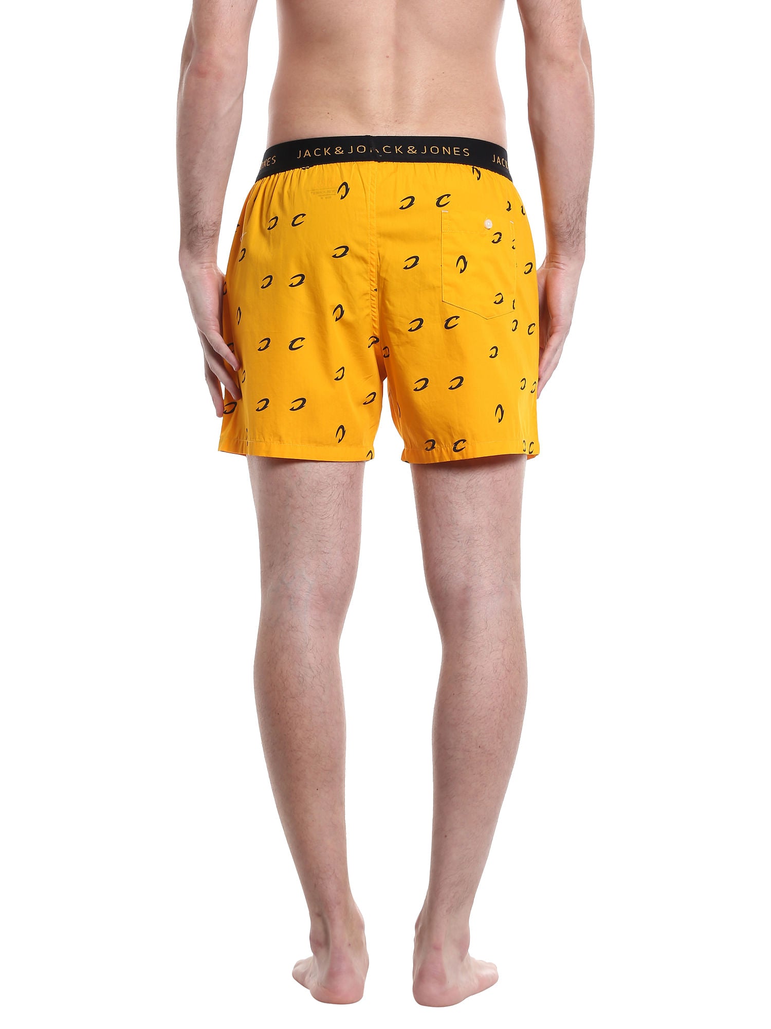 Cleveland Cavaliers Printed Yellow Boxers Nba