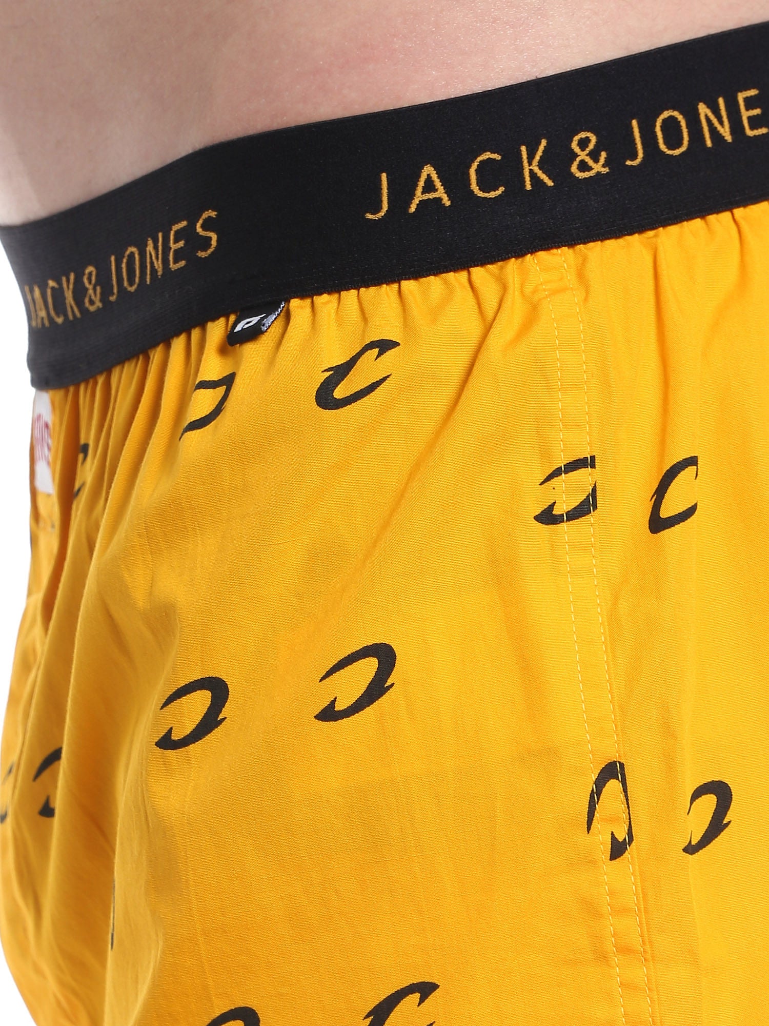 Cleveland Cavaliers Printed Yellow Boxers Nba