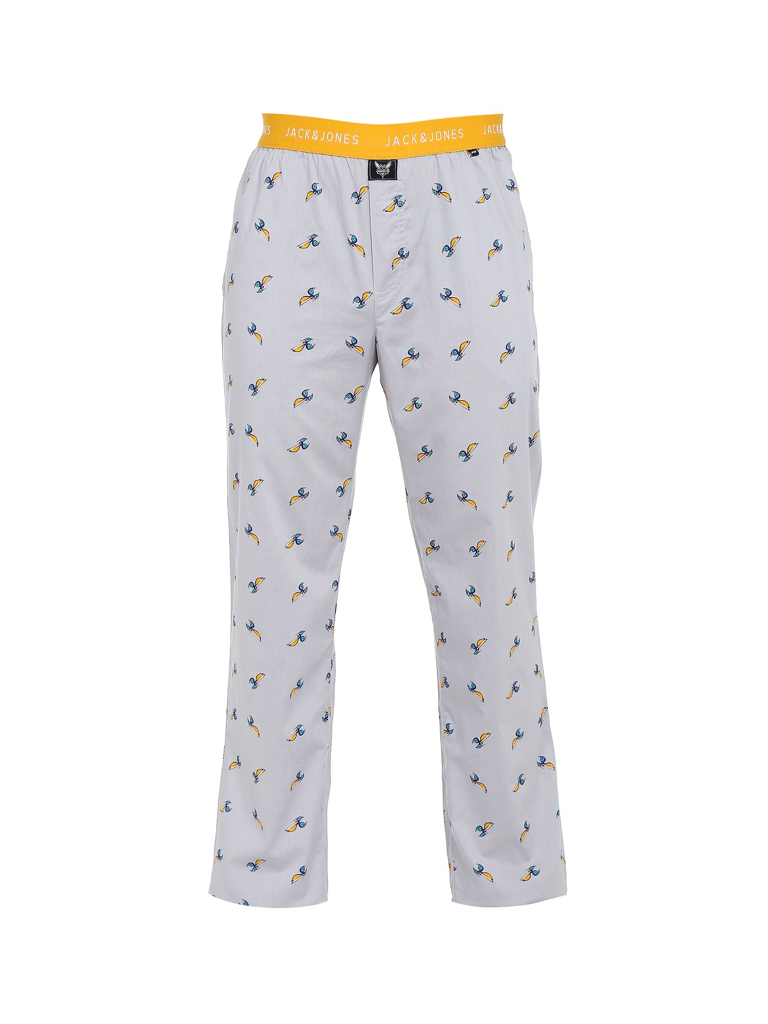 Charlotte Hornets Printed Grey Pyjamas Nba