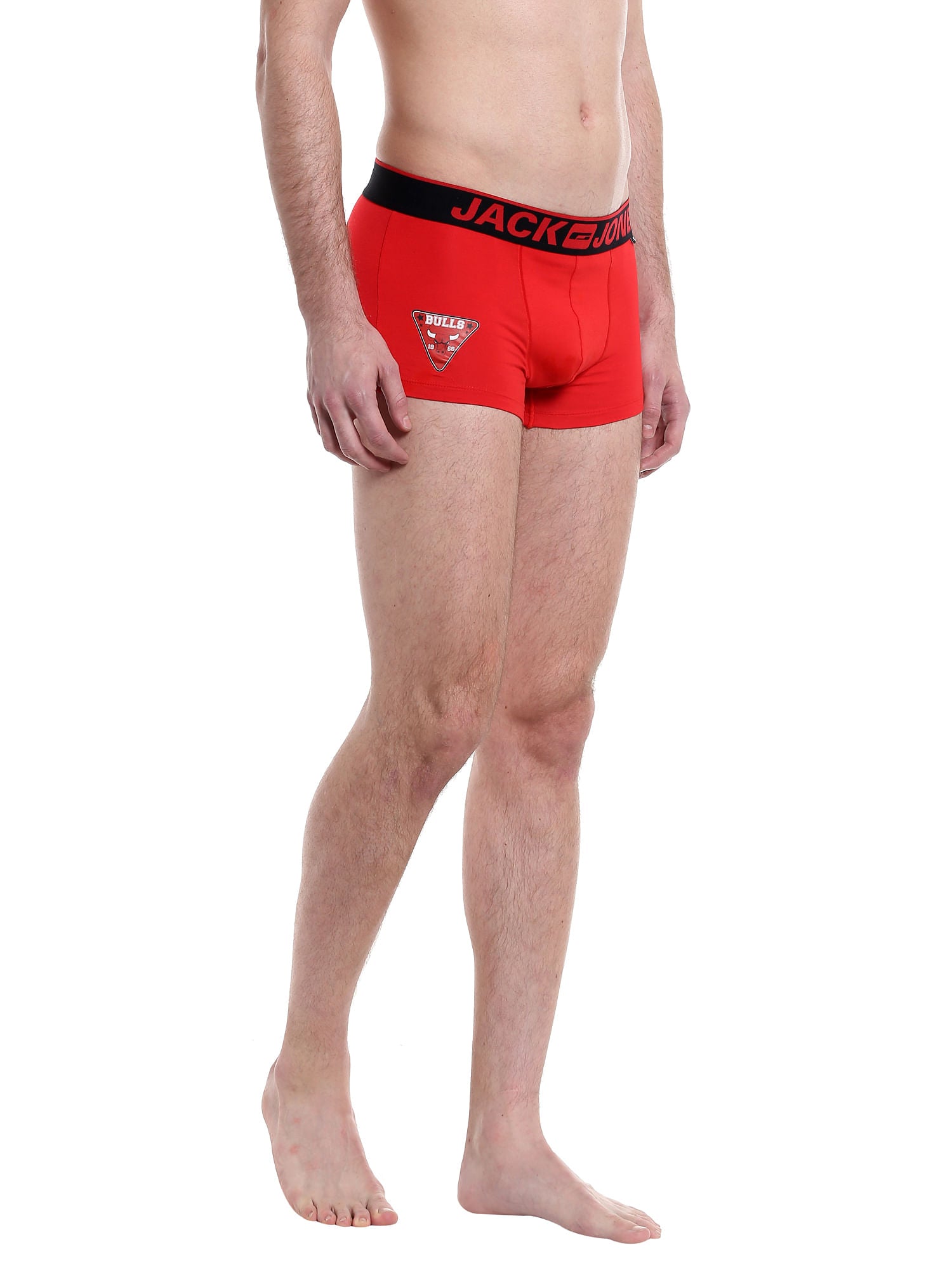 Chicago Bulls Print Red Brazilian Trunks Nba