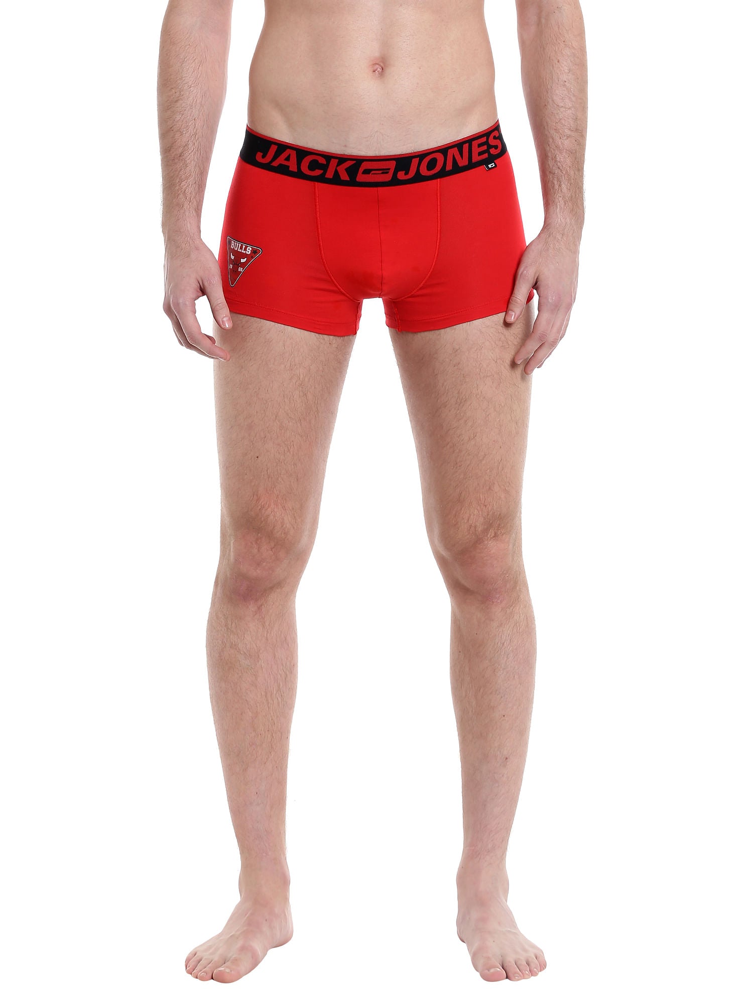 Chicago Bulls Print Red Brazilian Trunks Nba