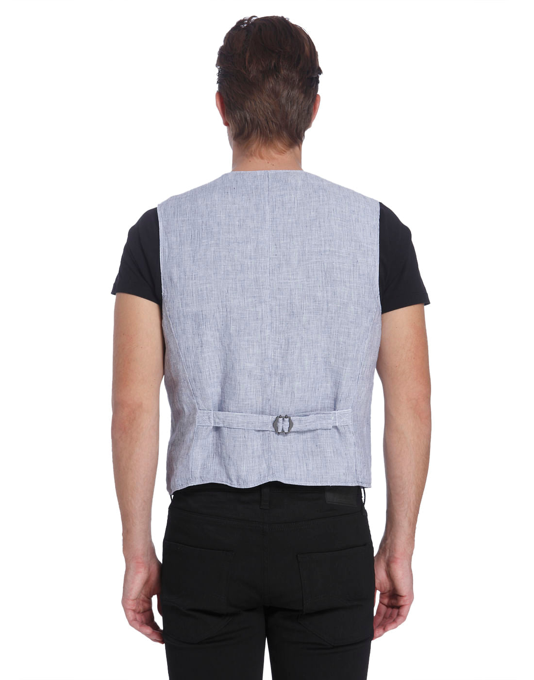 White Linen Waistcoat
