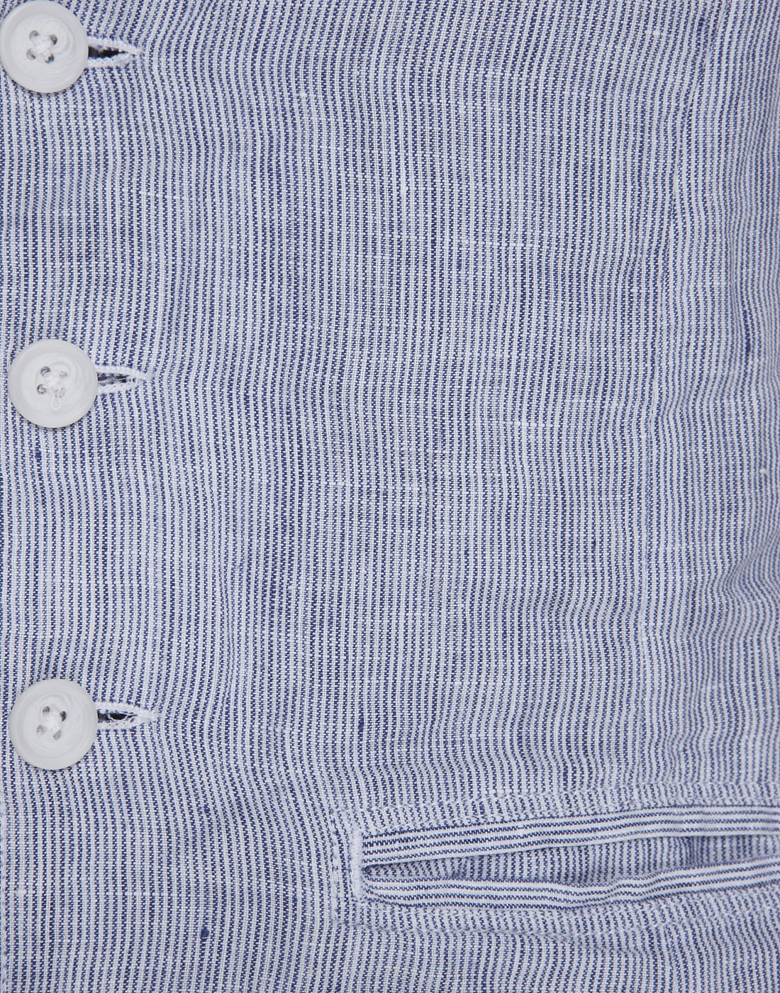 White Linen Waistcoat