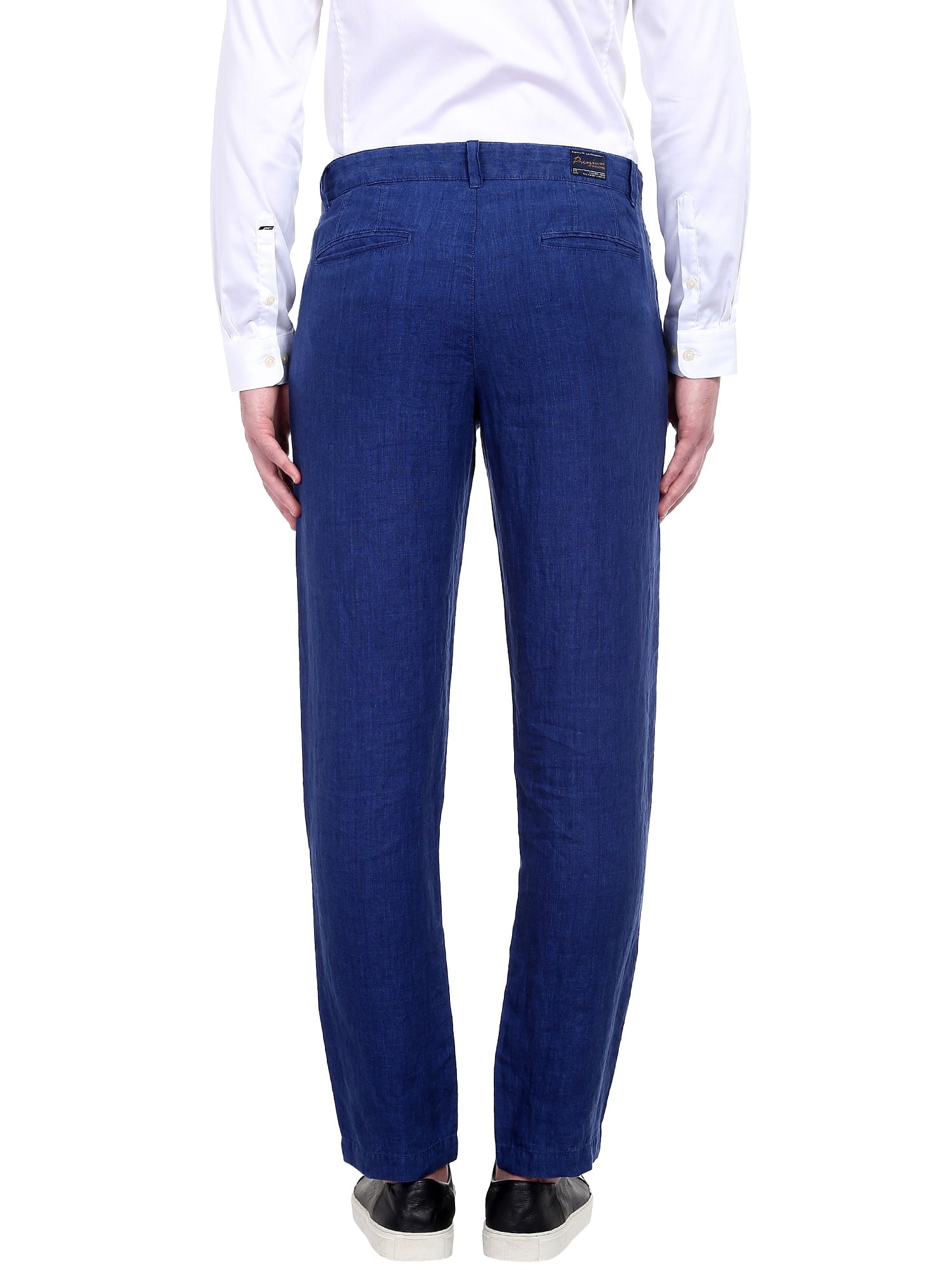 Blue Linen Trousers