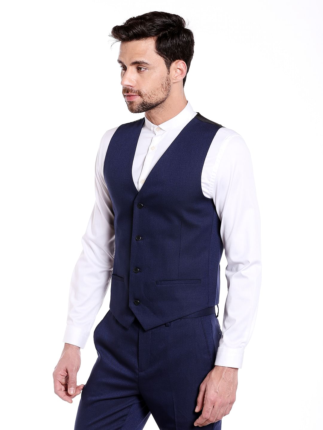 Dark Blue Waistcoat