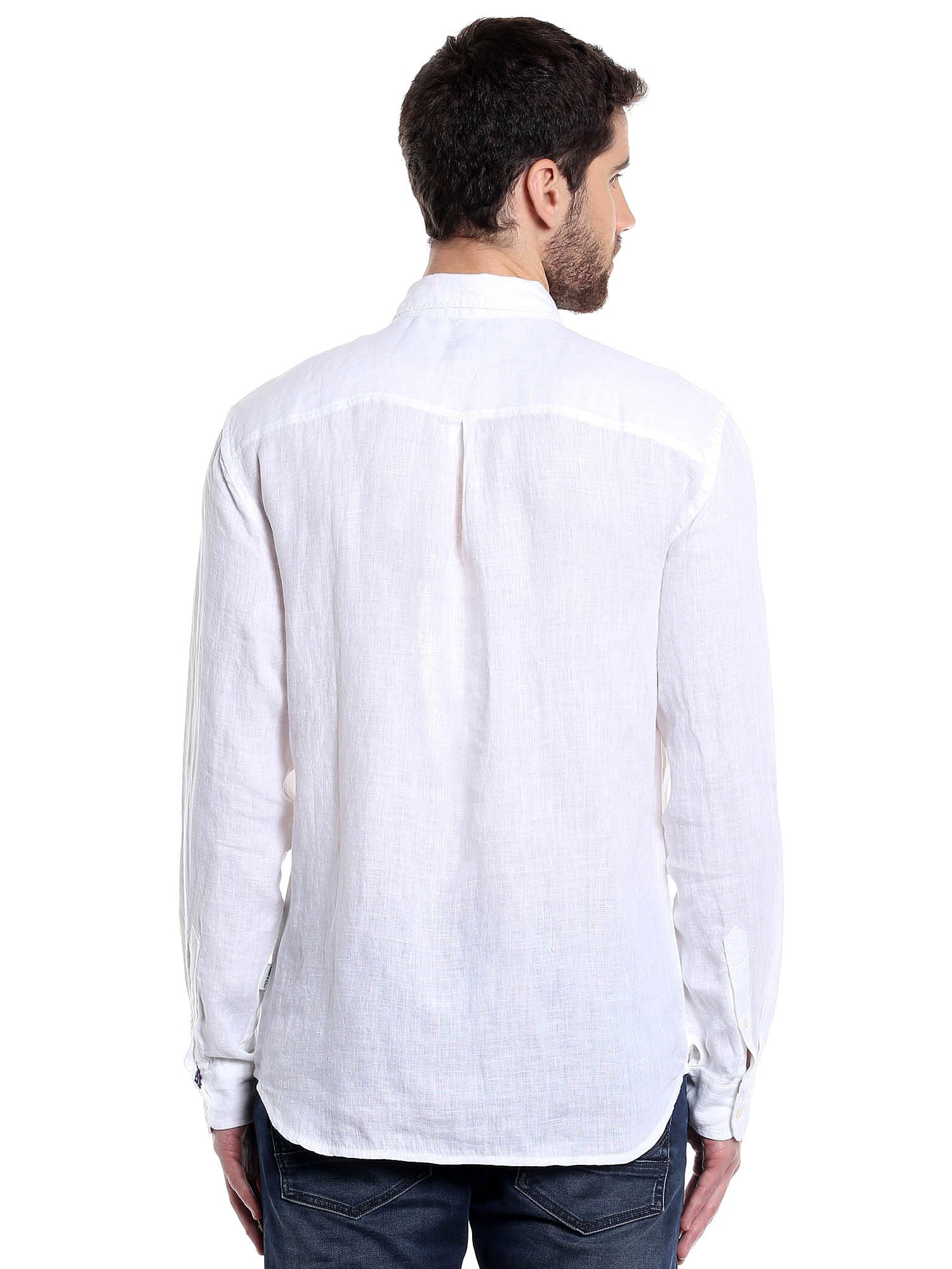 White Linen Shirt