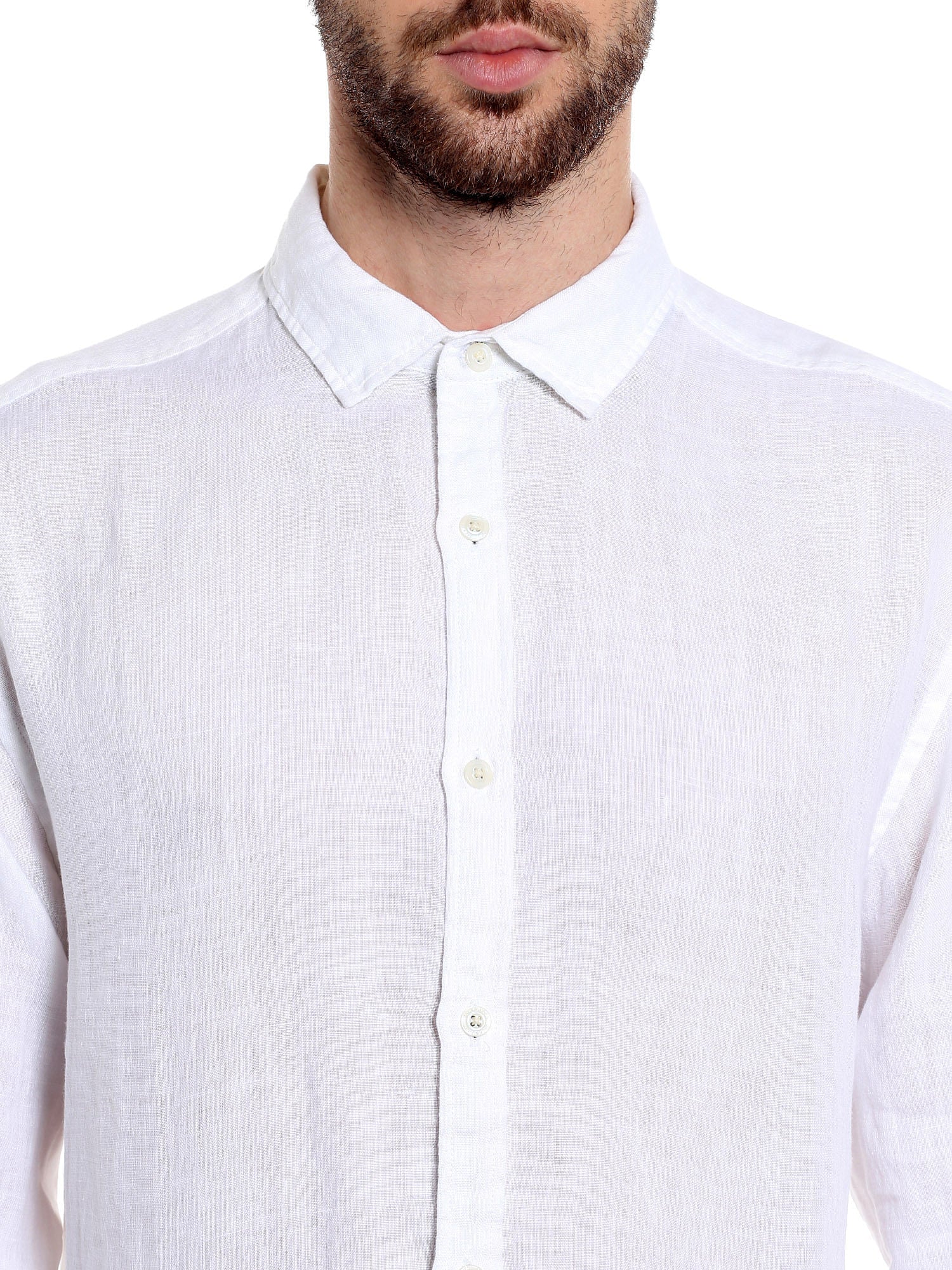 White Linen Shirt