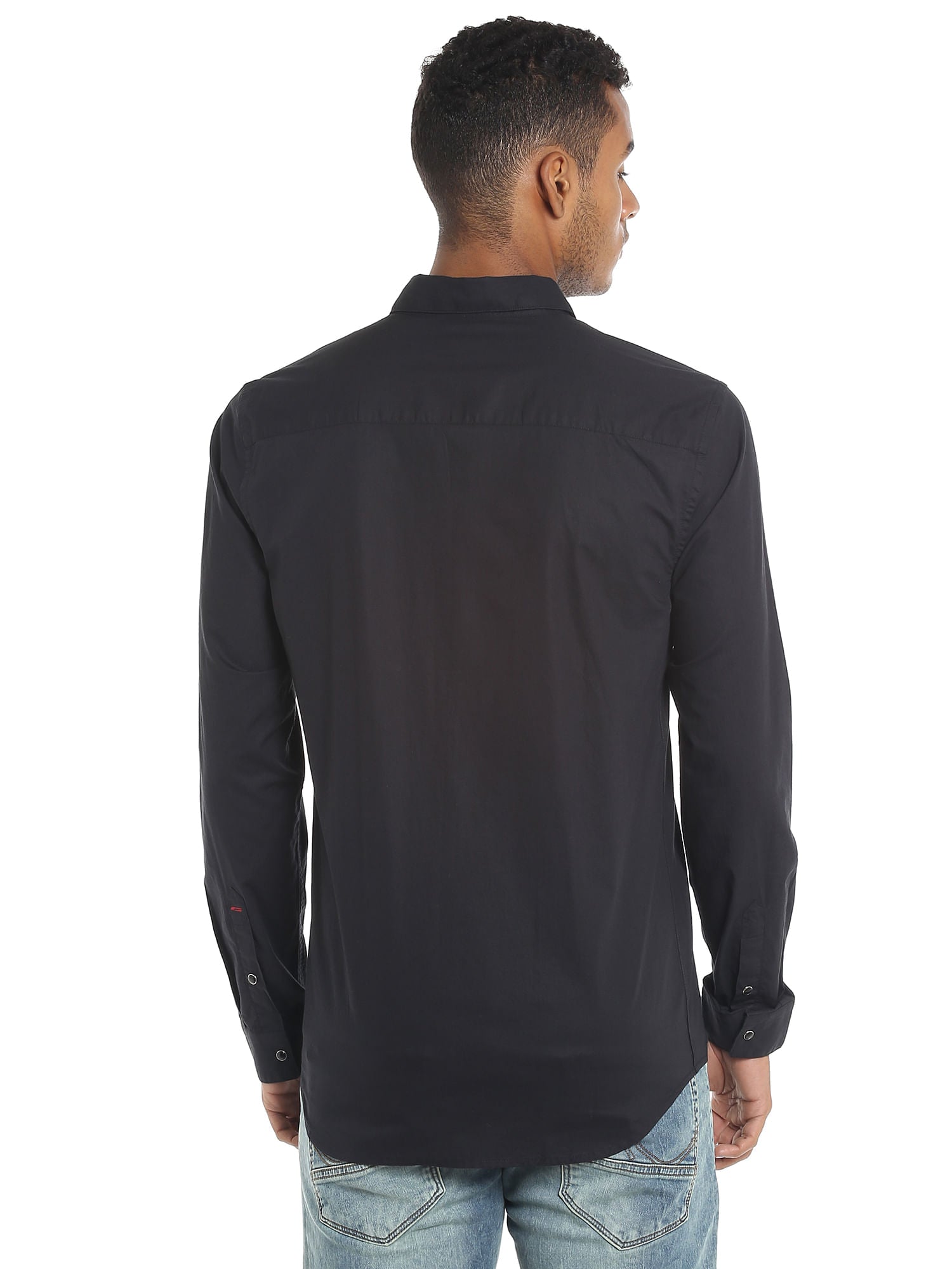 Black Slim Fit Shirt